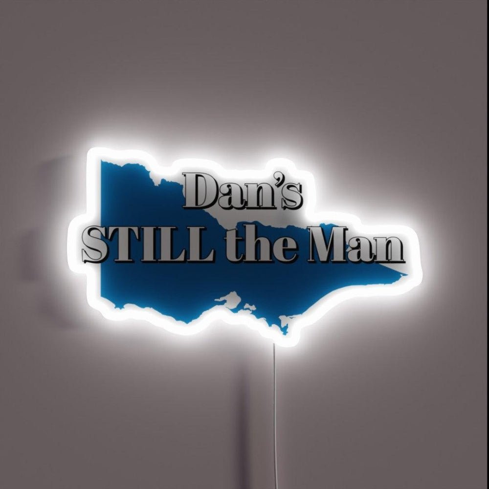 Dansstill The Man Victorian Premier Daniel Andrews Rgb Led Neon Sign - Shineneon