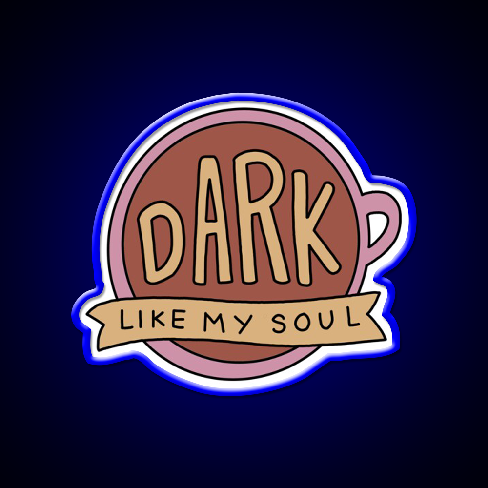 Dark Coffee Cafe Led Neon Sign Espresso Bar Art Rgb Color