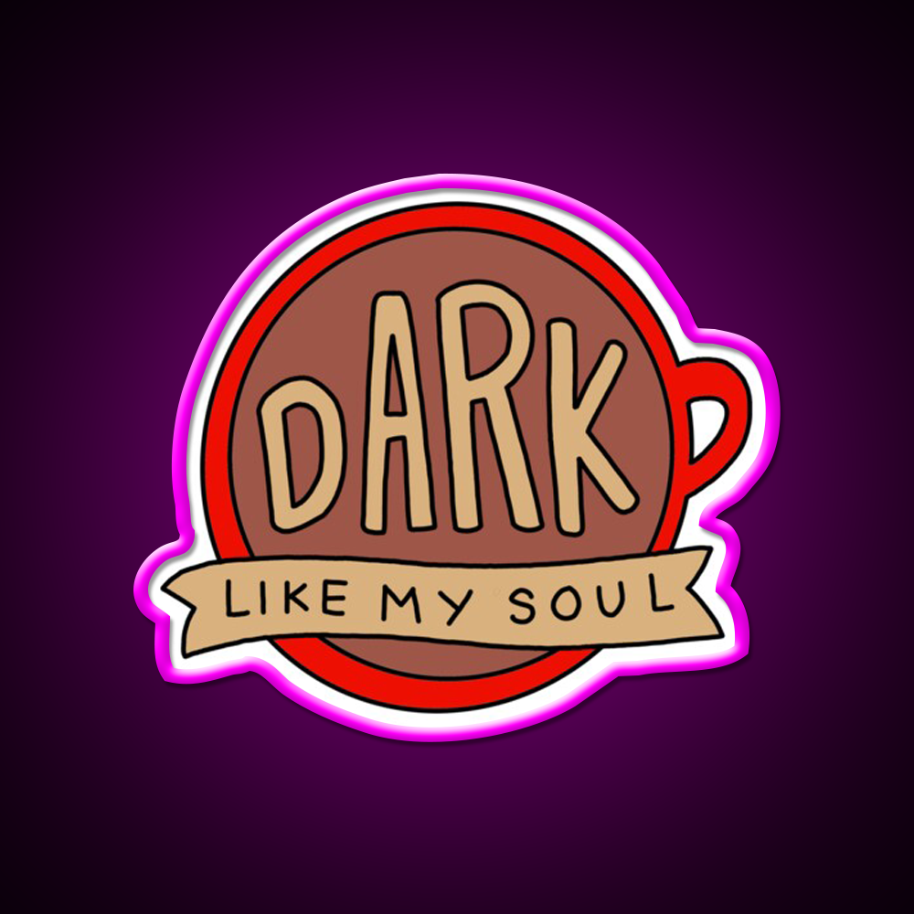 Dark Coffee Cafe Led Neon Sign Espresso Bar Art For Coffee Shop Rgb Color