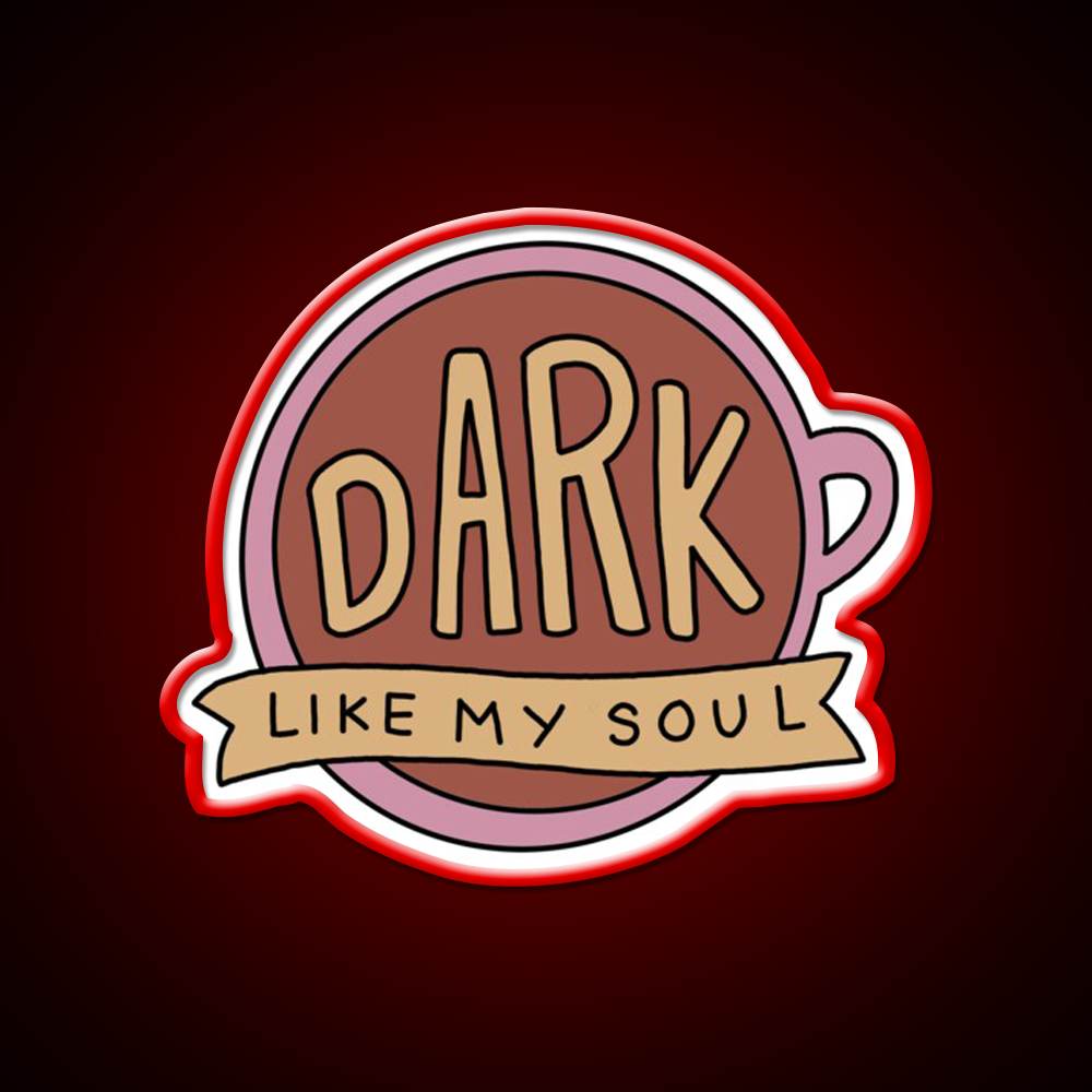 Dark Coffee Cafe Led Neon Sign Espresso Bar Art Rgb Color