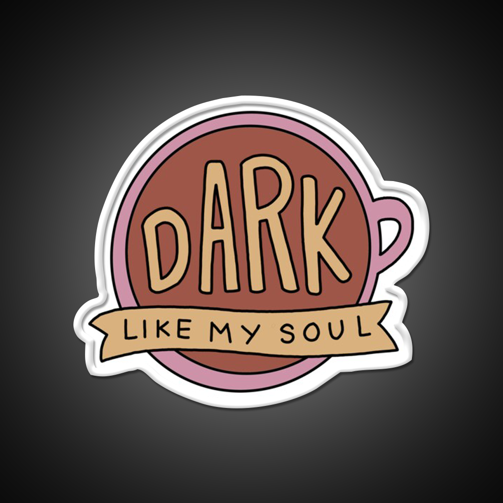 Dark Coffee Cafe Led Neon Sign Espresso Bar Art Rgb Color