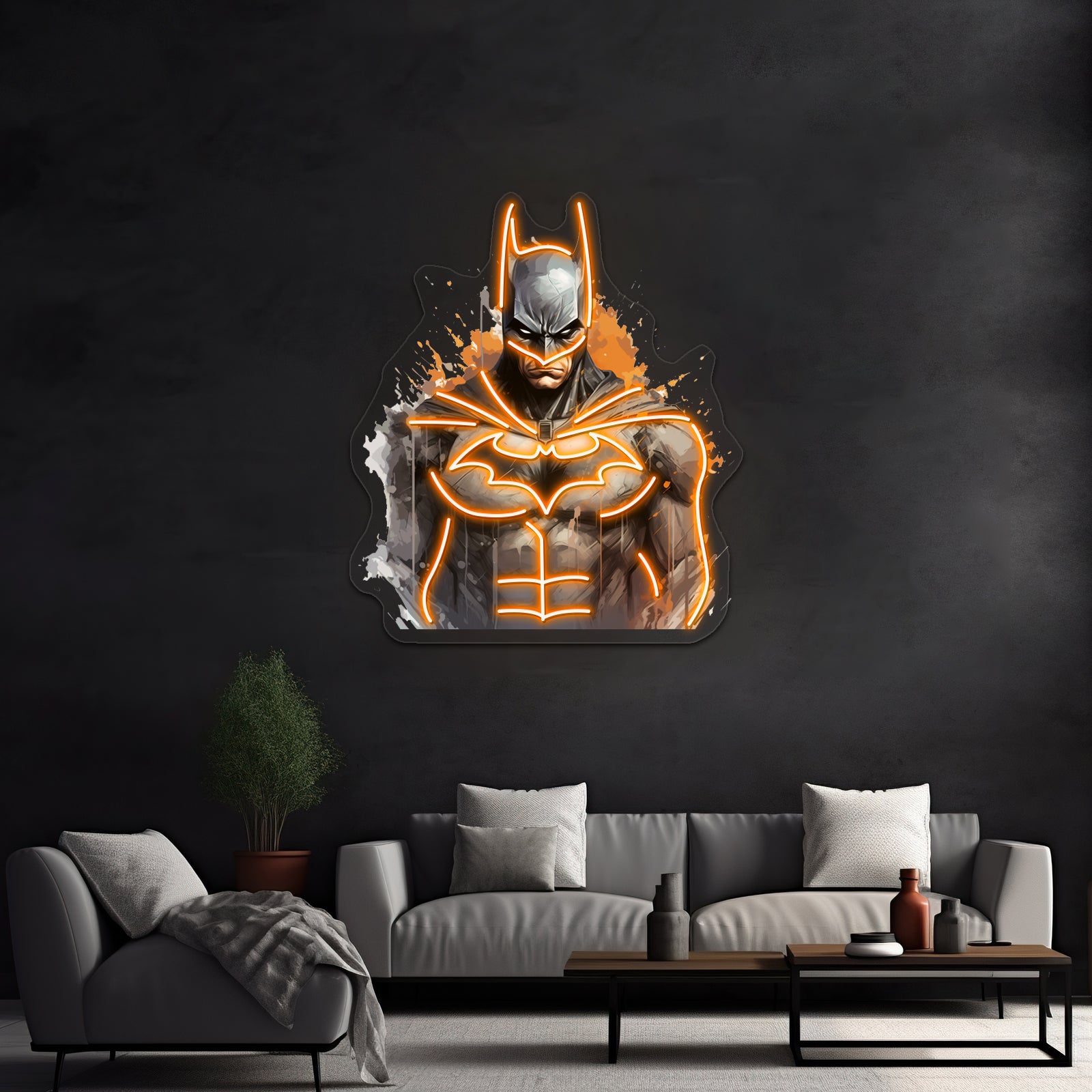 Dark Knight Rises Batman Design For True Fans Artwork Neon Signs | Shineneon