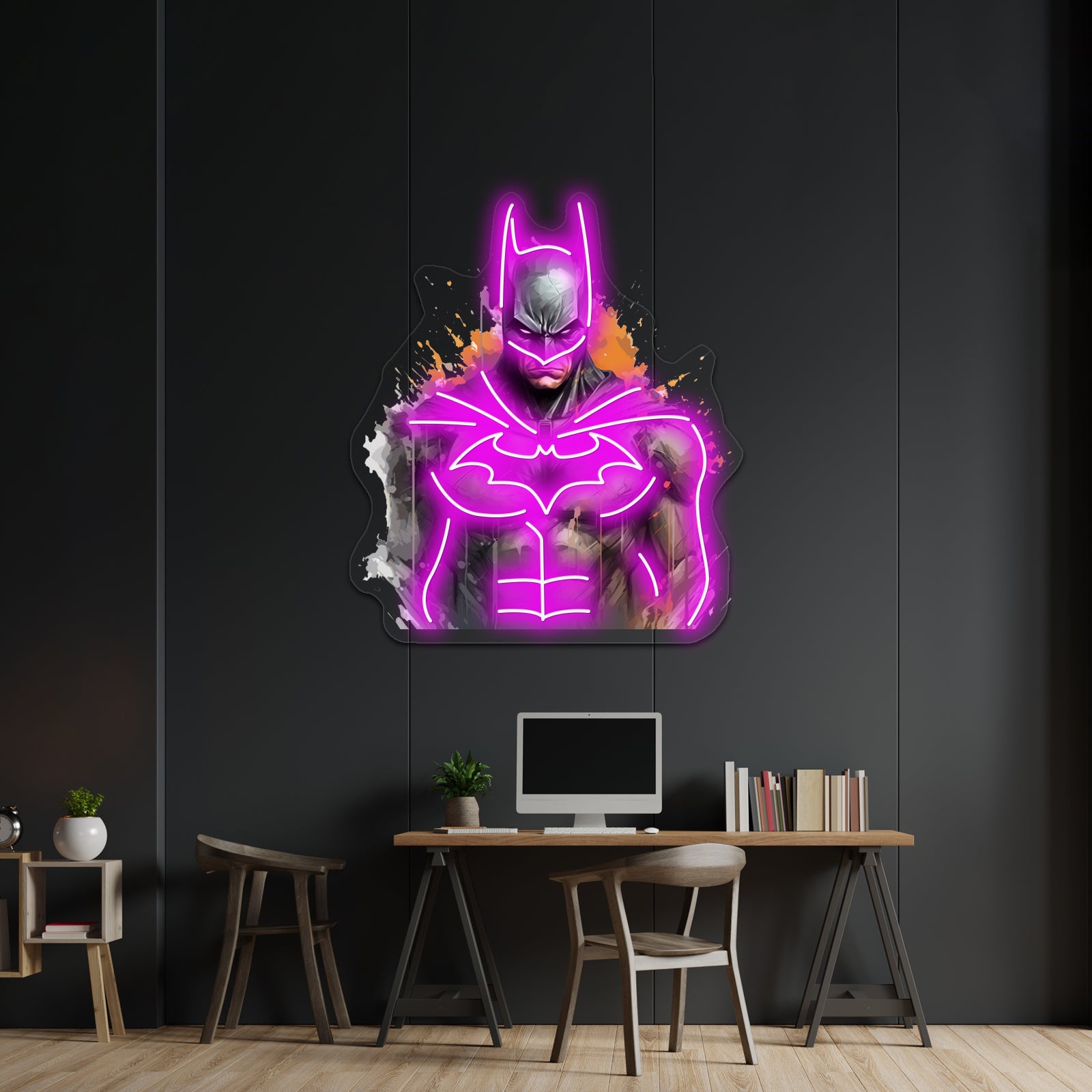 Dark Knight Rises Batman Design For True Fans Artwork Neon Signs | Shineneon