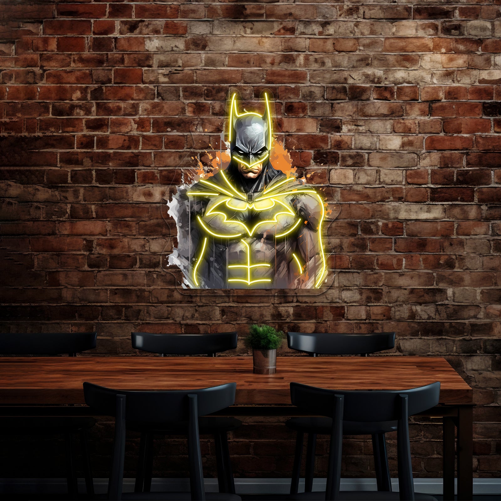 Dark Knight Rises Batman Design For True Fans Artwork Neon Signs | Shineneon