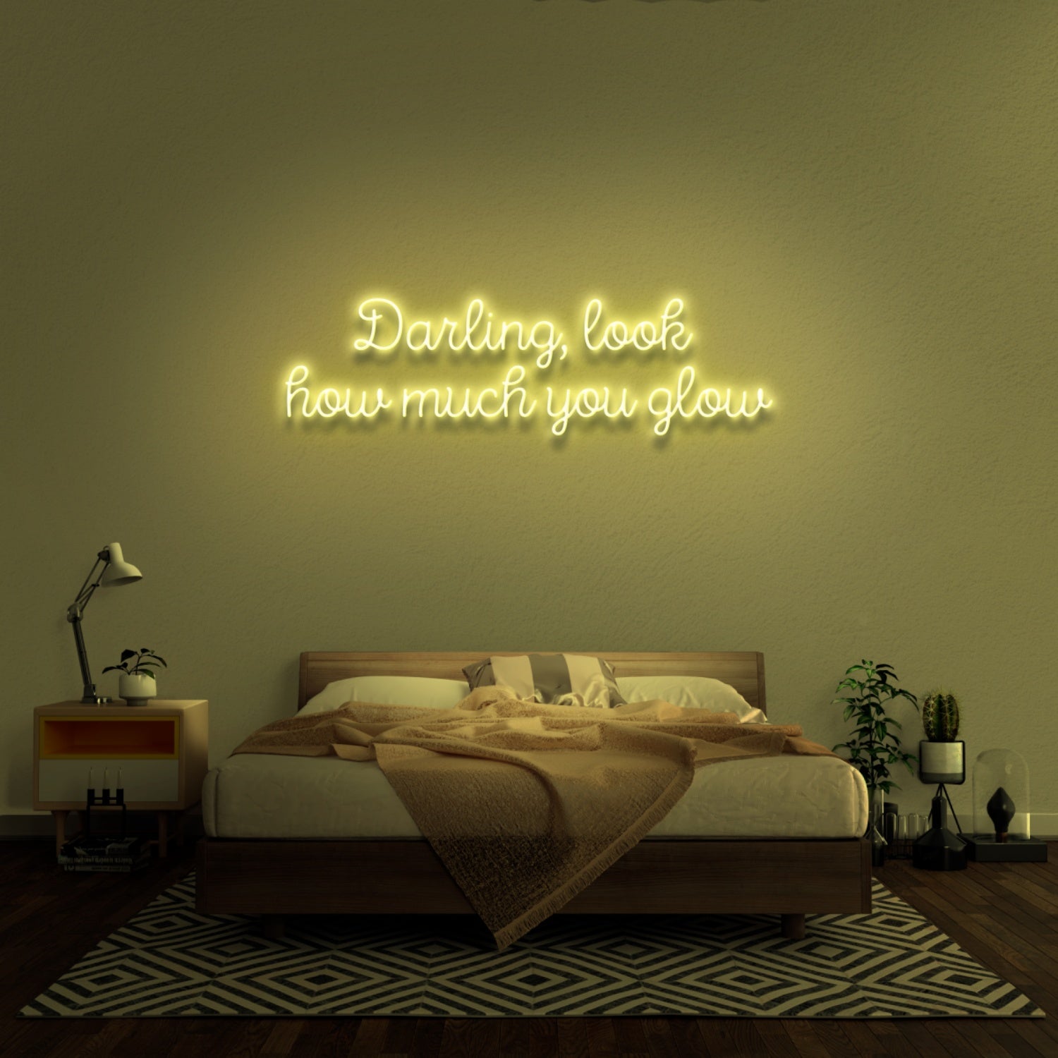 Darling Look How Much You Glow Neon Sign | Shineneon