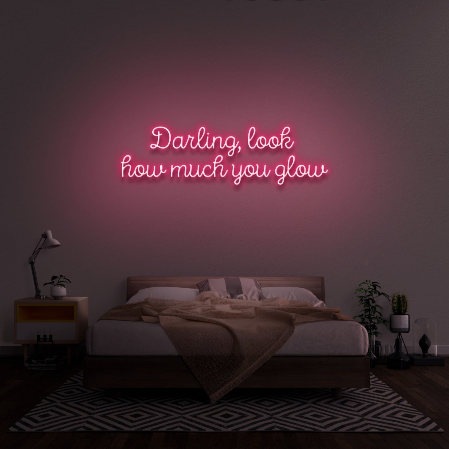 Darling Look How Much You Glow Neon Sign | Shineneon