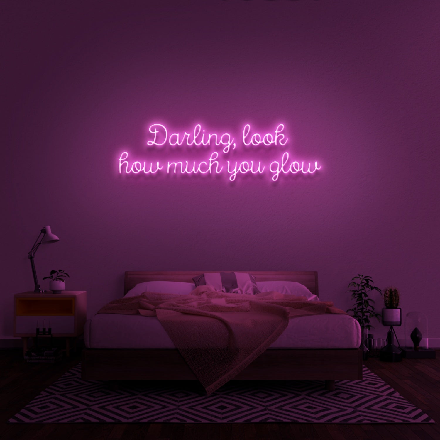 Darling Look How Much You Glow Neon Sign | Shineneon