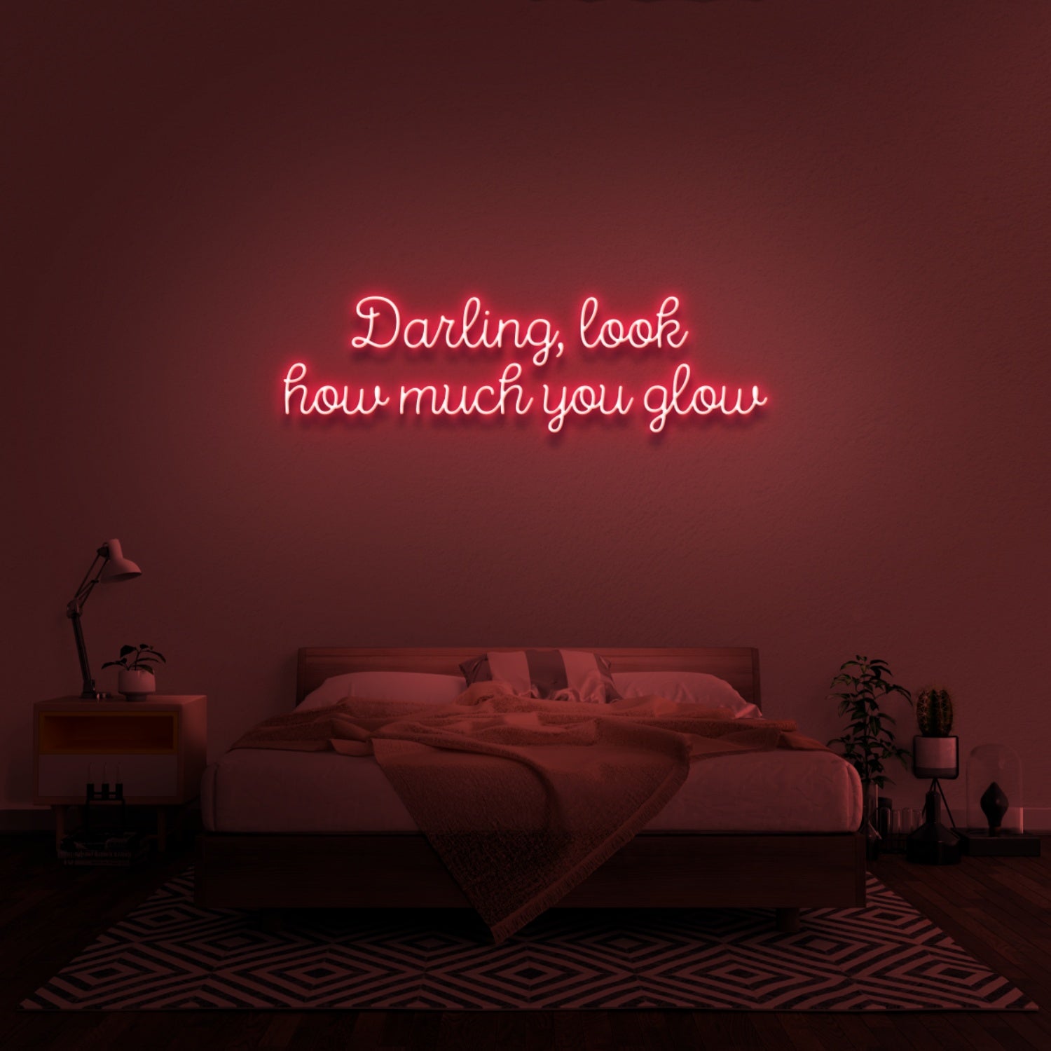 Darling Look How Much You Glow Neon Sign | Shineneon