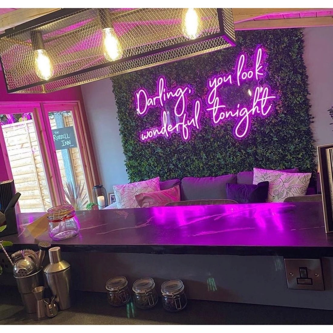 Darling You Look Wonderful Tonight Led Sign Business Neon Sign - Shineneon