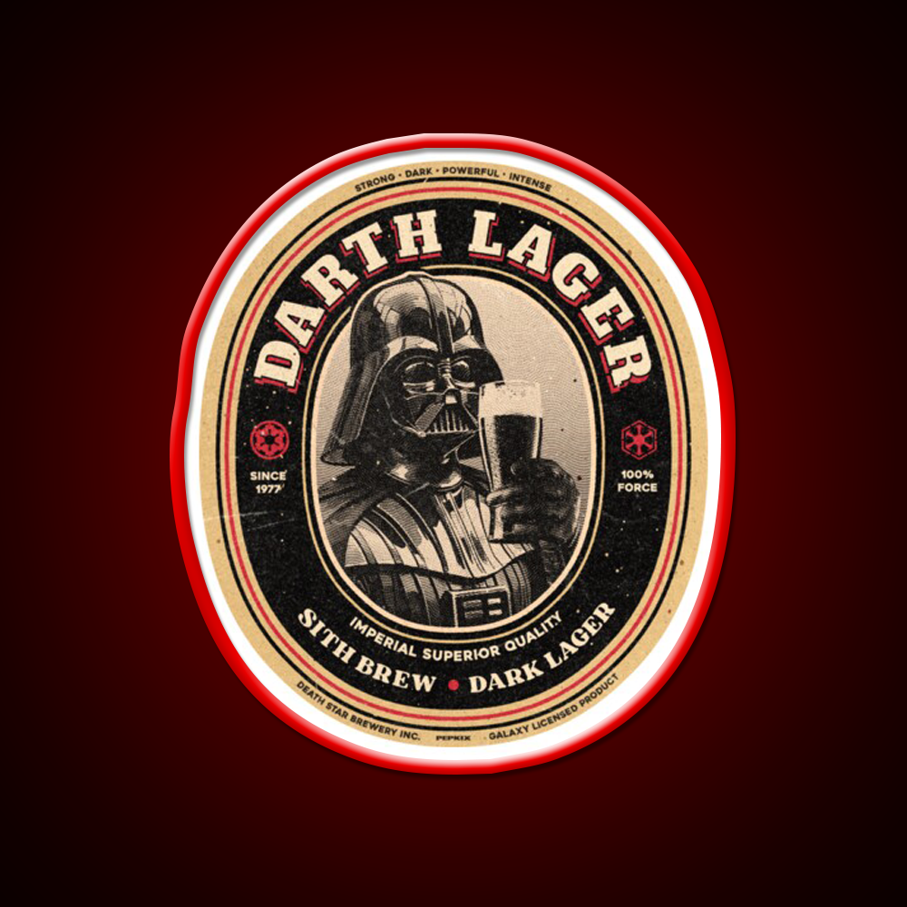Darth Lager Beer Bar Decor Led Neon Sign Rgb Color - LED neon sign view 10