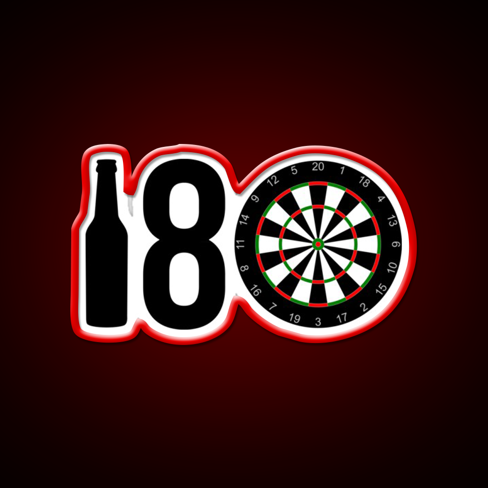 Darts Sports Player Beer Eight Darts Gift Idea Beer Bar Decor Led Neon Sign Rgb Color