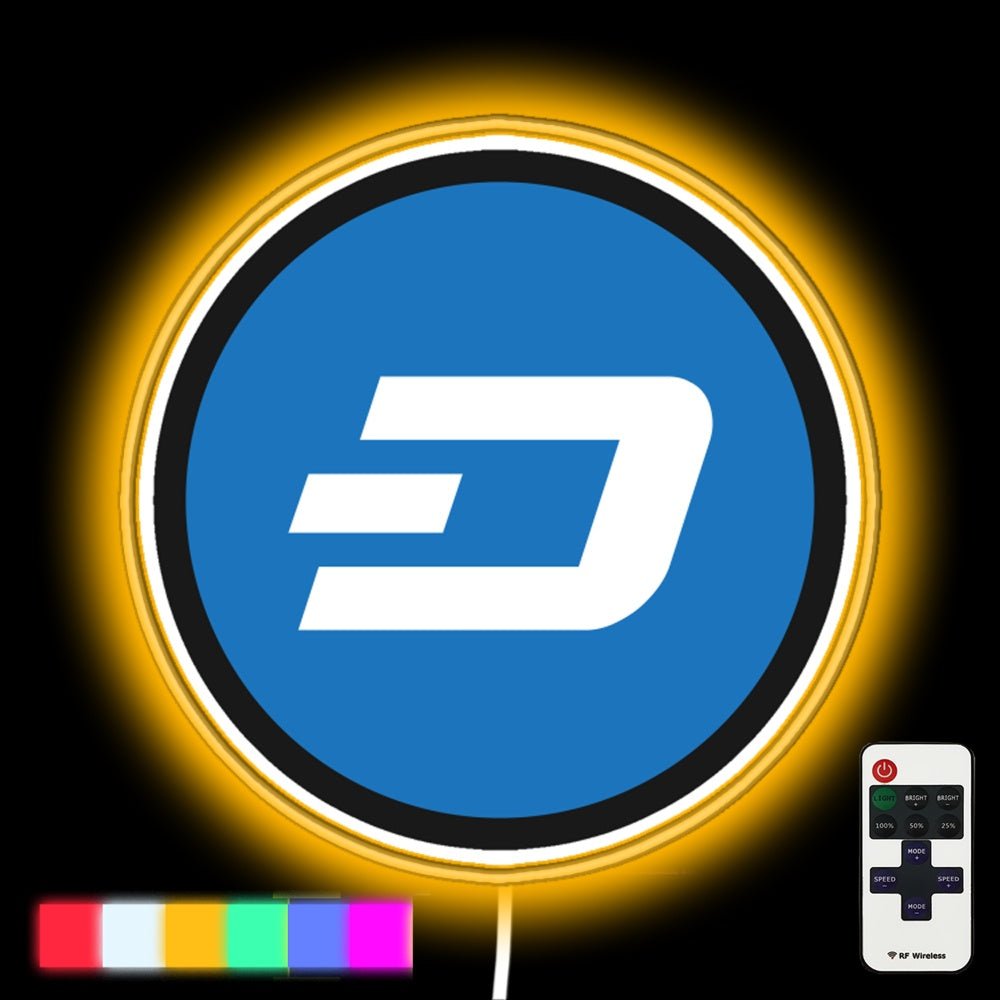 Dash Digital Cash Neon Gift Led Neon Sign - Shineneon