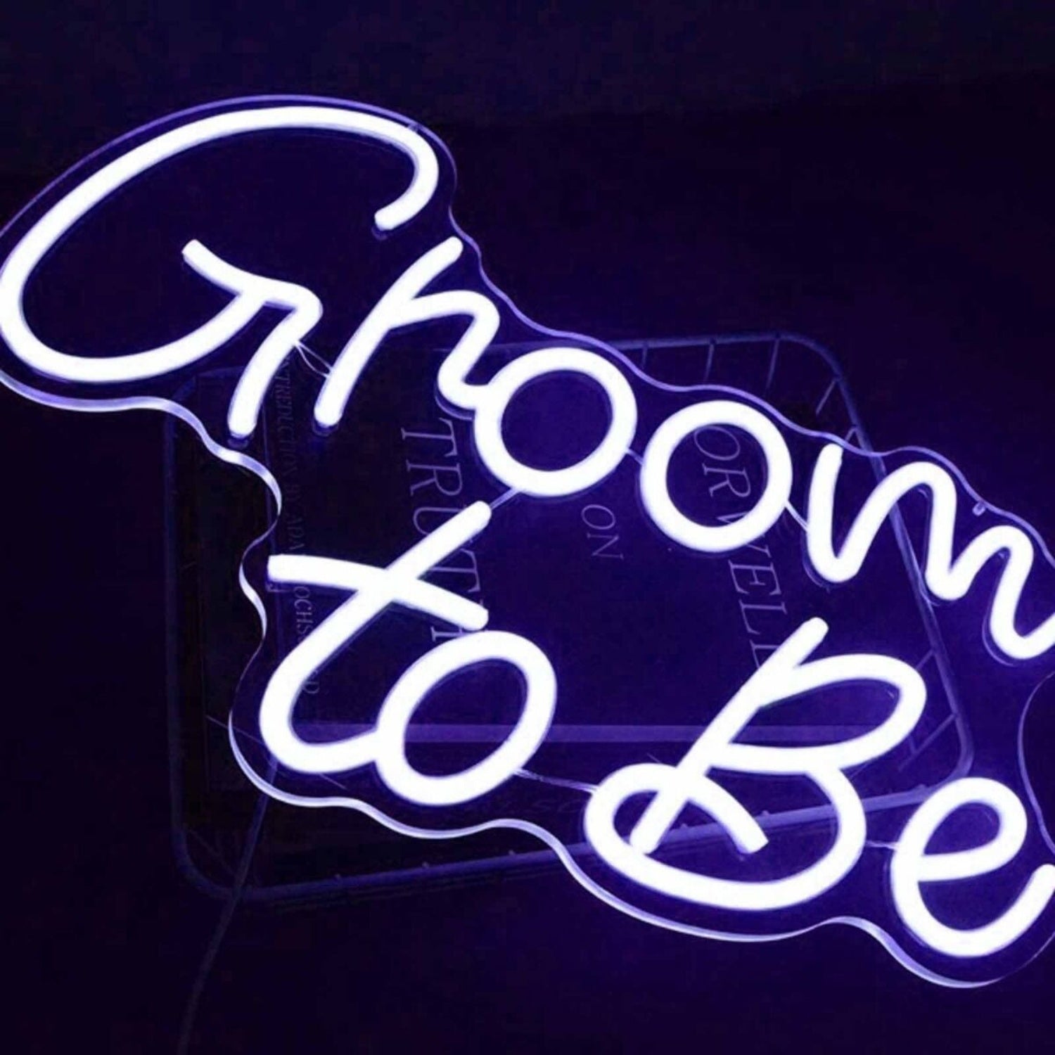Dashing Groom To Be Neon Sign | Shineneon