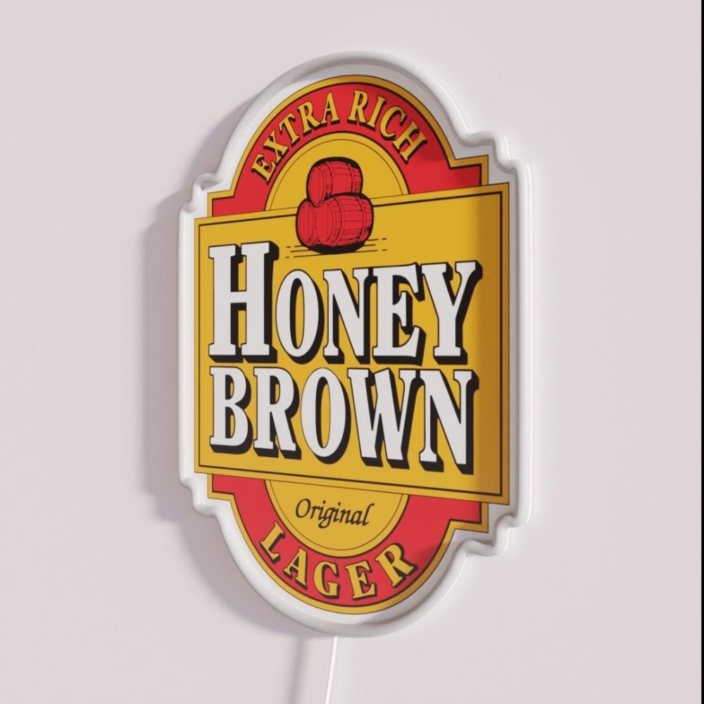Daveshoney Brown Lager Rgb Led Neon Sign - Shineneon