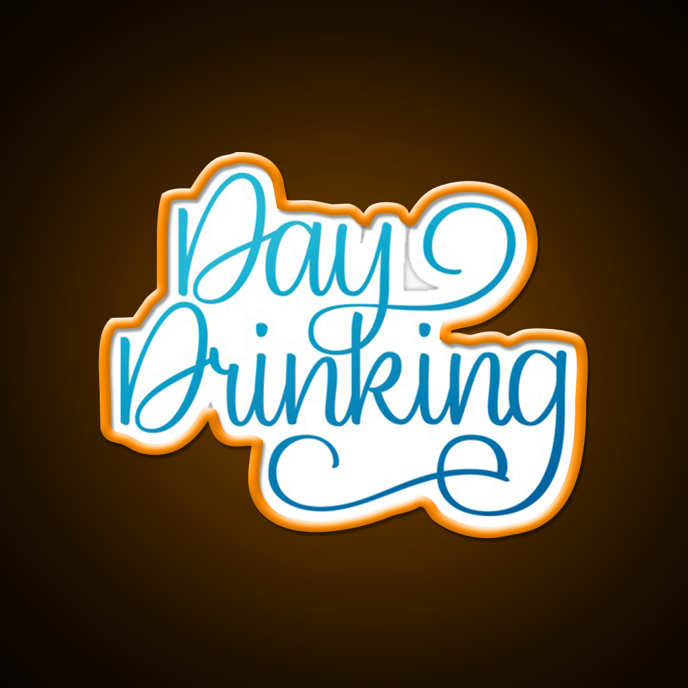 Day Drinking Beer Bar Decor Led Neon Sign Rgb Color - LED neon sign view 6