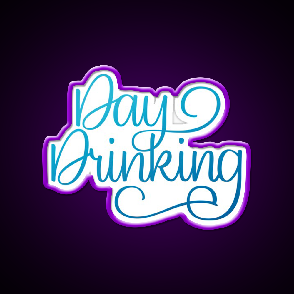 Day Drinking Beer Bar Decor Led Neon Sign Rgb Color - LED neon sign view 9