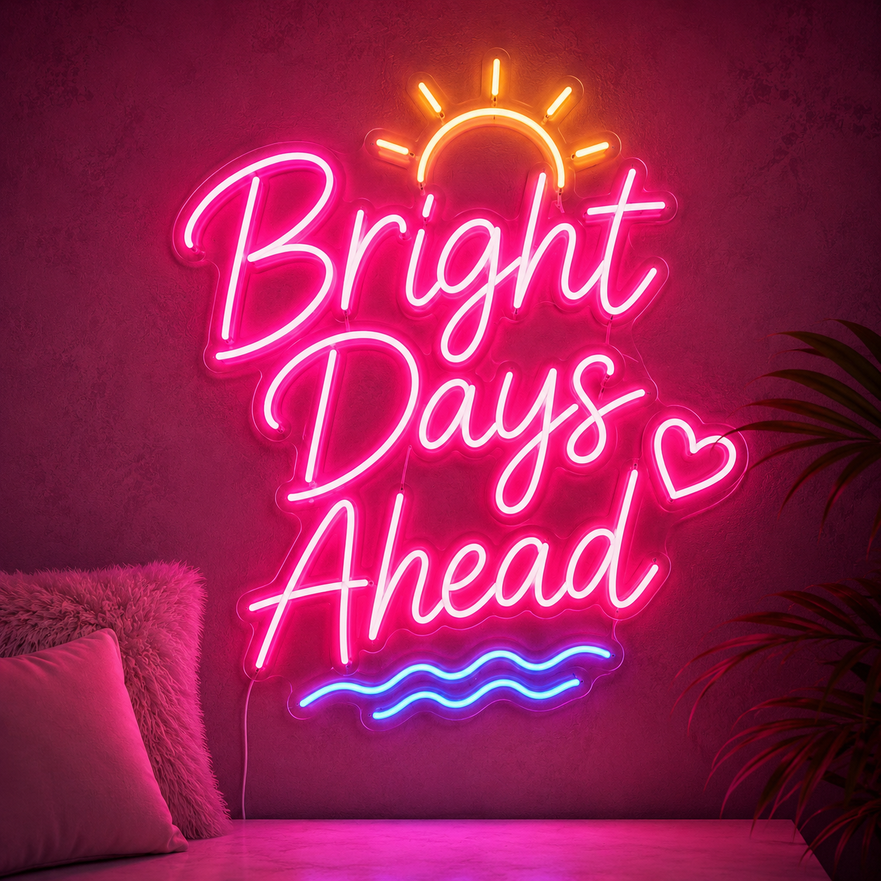 Days Ahead Wall Decor LED Neon Sign - 02 High-Converting Product Image
