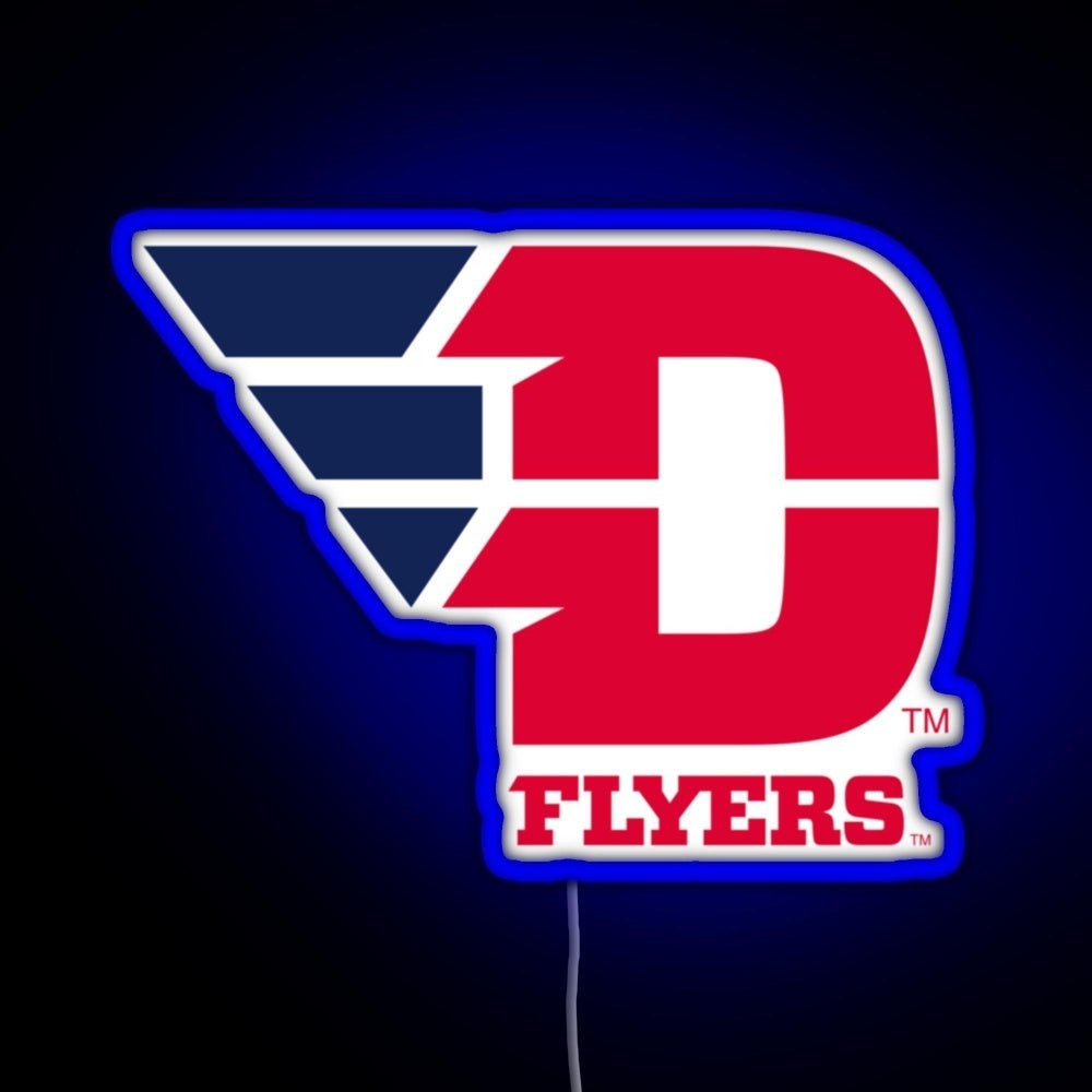 Dayton University Flyers Ncaa Hoodie Dafl 01 Rgb Led Neon Sign Pop Wall Art - Shineneon