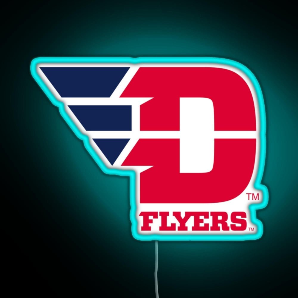 Dayton University Flyers Ncaa Hoodie Dafl 01 Rgb Led Neon Sign Pop Wall Art - Shineneon