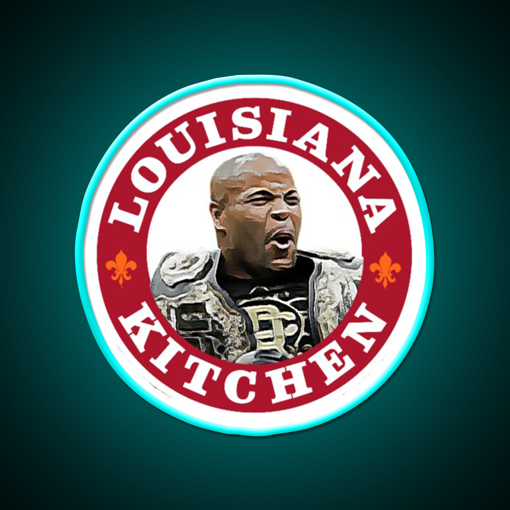 Dc Popeyes Fast Food Led Neon Sign For Burger Place Rgb Color