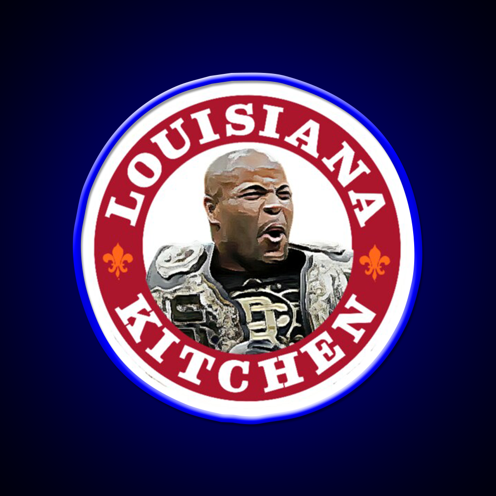 Dc Popeyes Fast Food Led Neon Sign For Burger Place Rgb Color