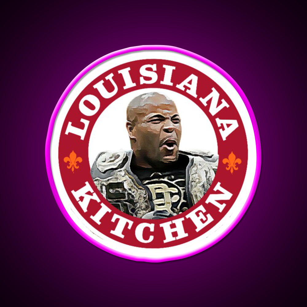 Dc Popeyes Fast Food Led Neon Sign For Burger Place Rgb Color