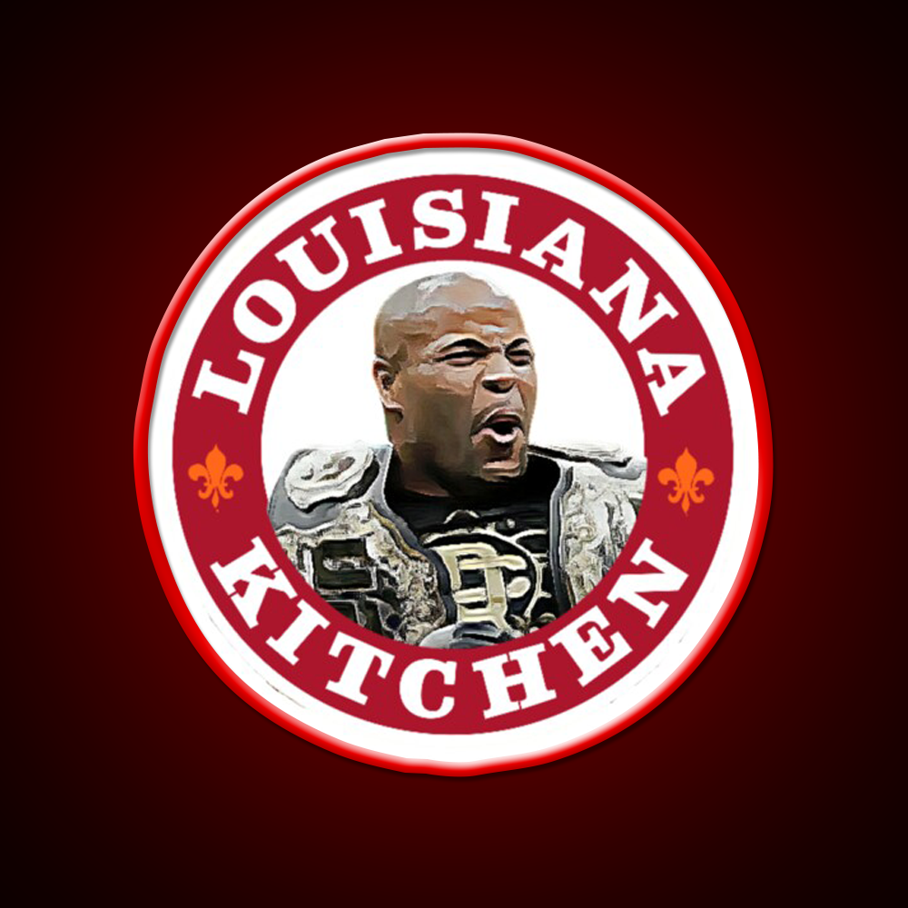 Dc Popeyes Fast Food Led Neon Sign For Burger Place Rgb Color