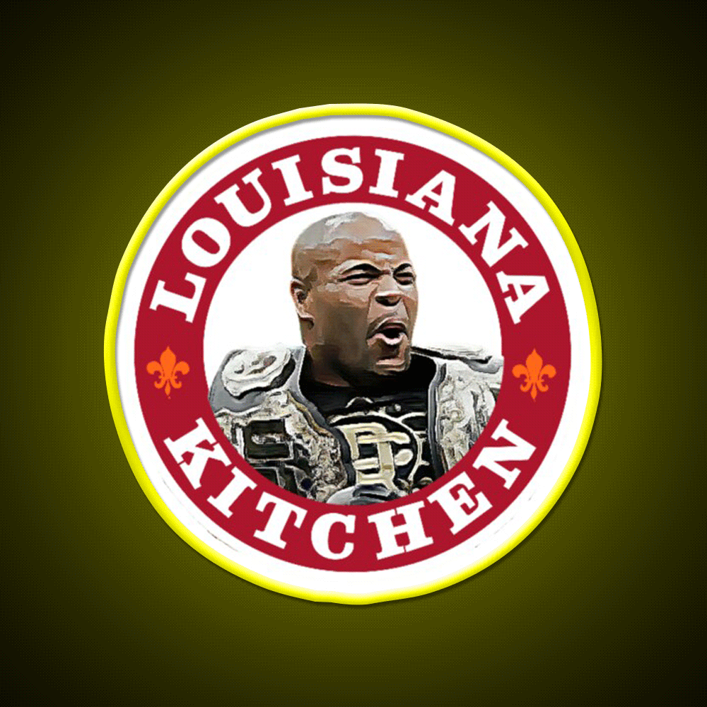 Dc Popeyes Fast Food Led Neon Sign For Burger Place Rgb Color