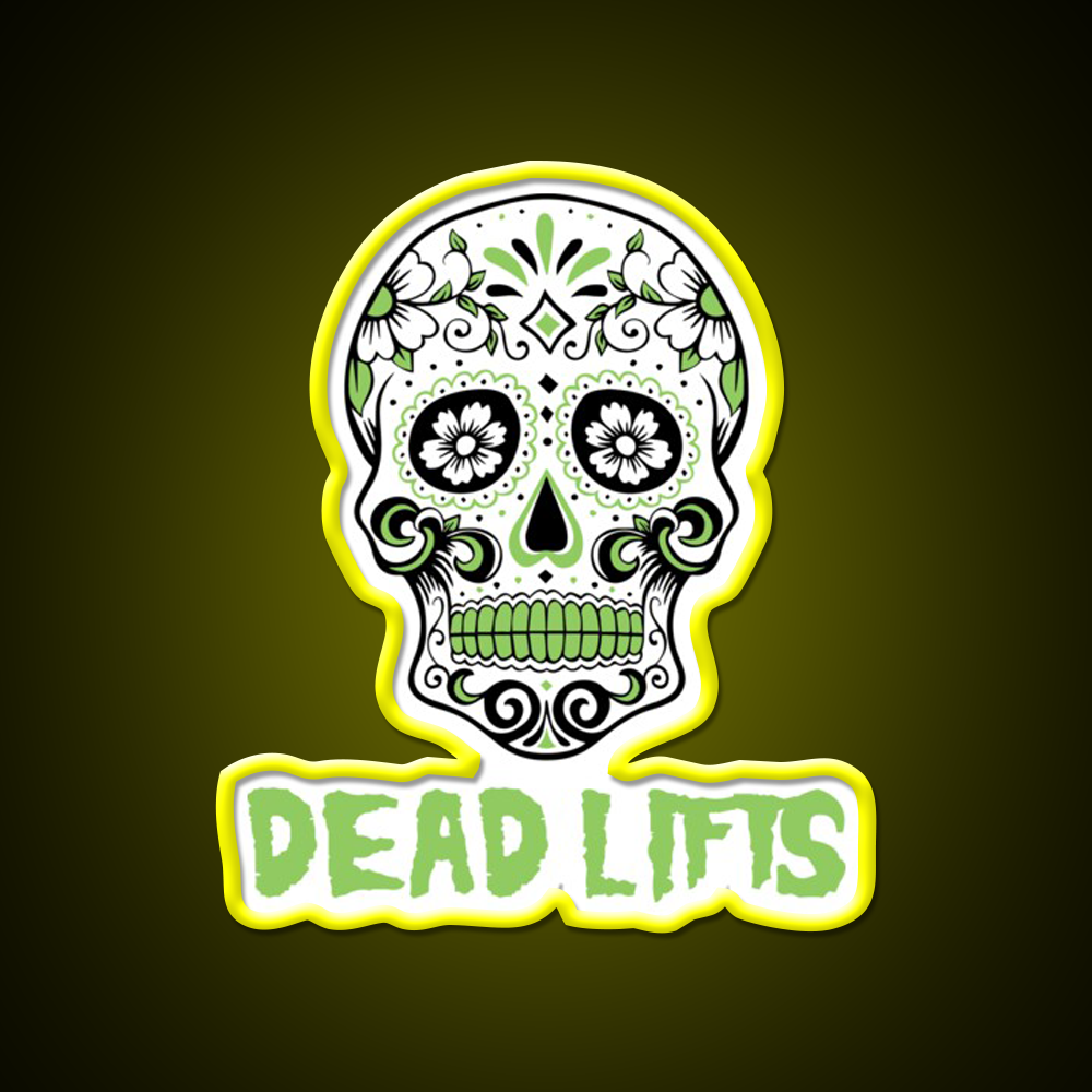 Dead Lifts Gym Fitness Led Neon Sign Rgb Color - LED neon sign view 7