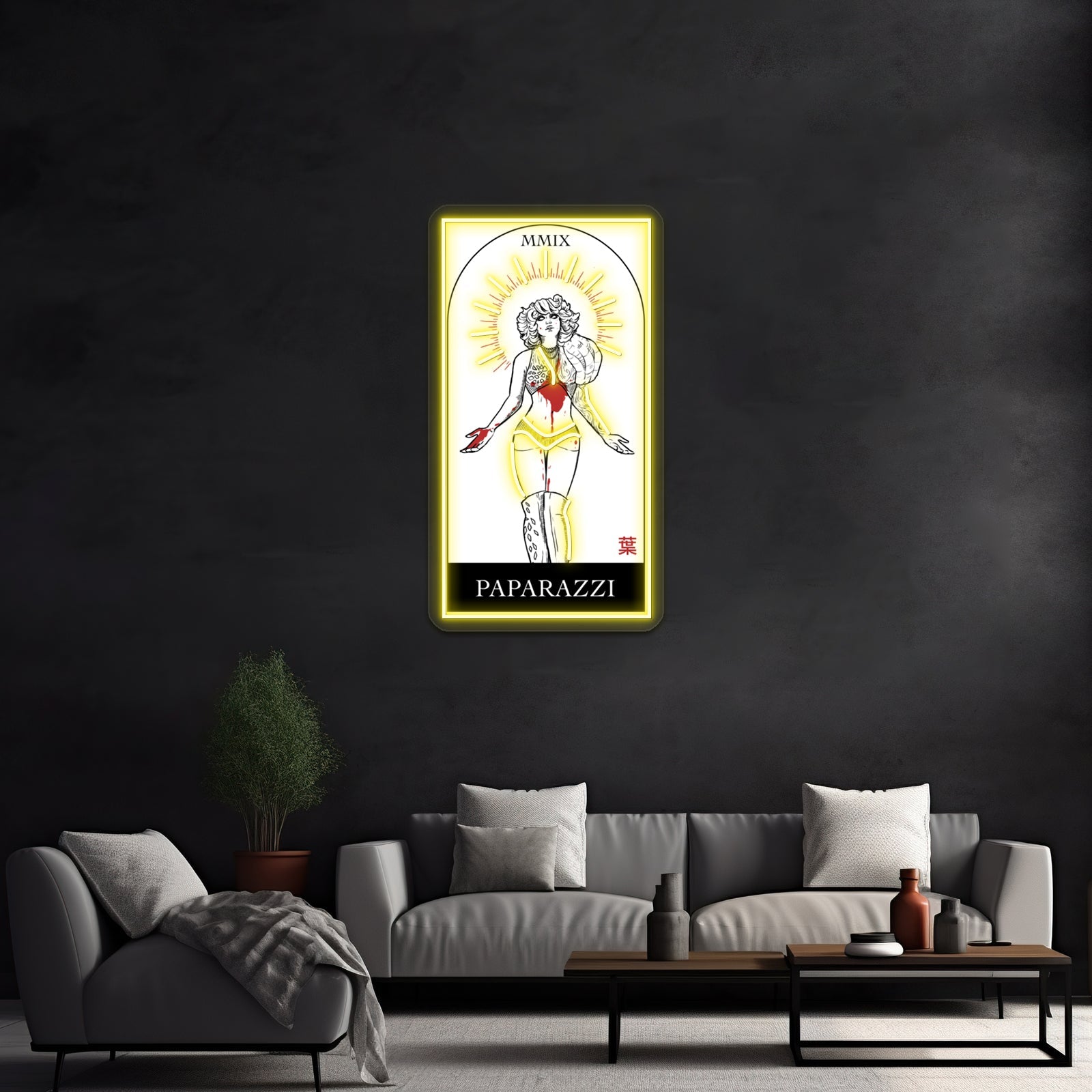 Death Of Fame Artwork Affordable Custom Neon Signs - Shineneon