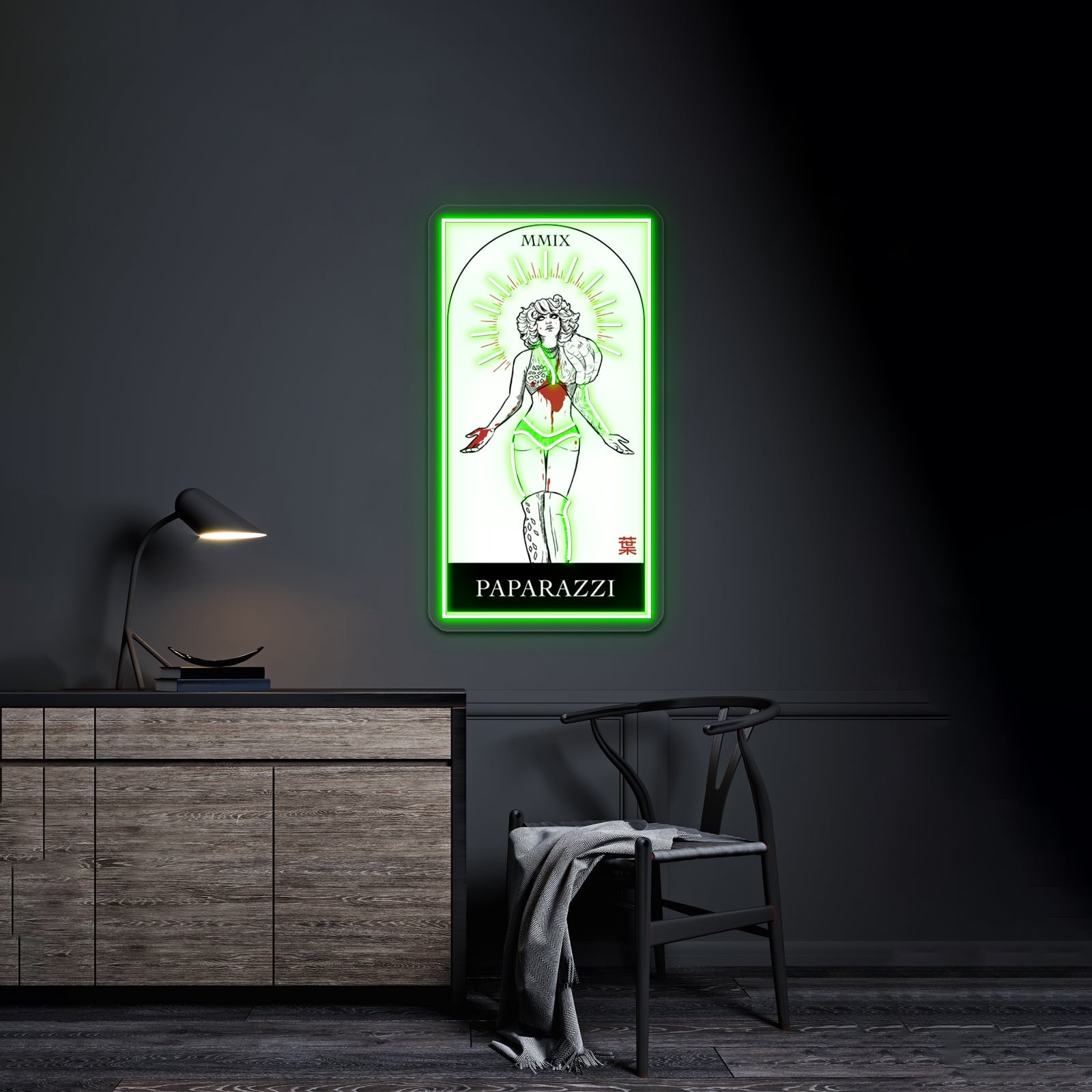 Death Of Fame Artwork Affordable Custom Neon Signs - Shineneon
