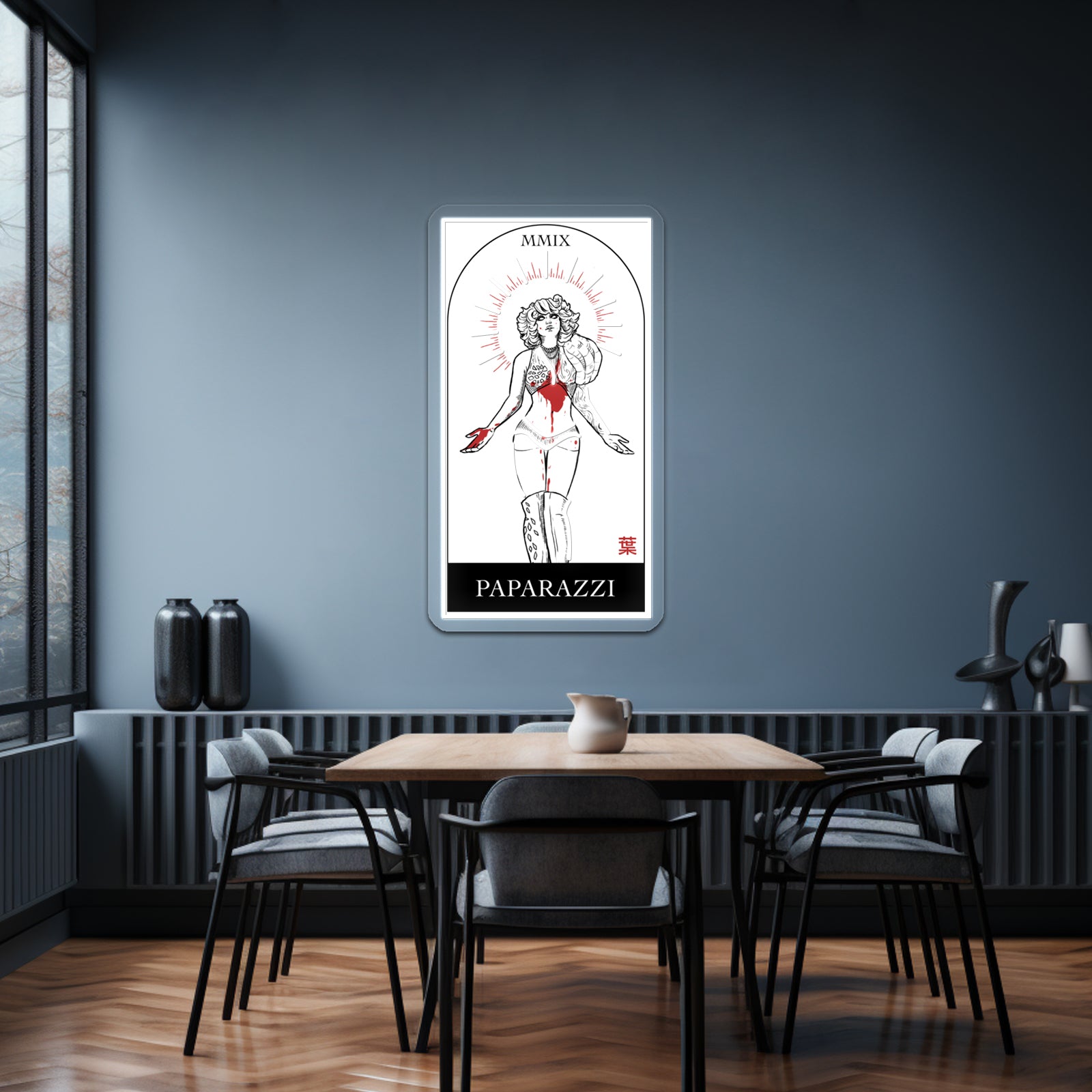 Death Of Fame Artwork Affordable Custom Neon Signs