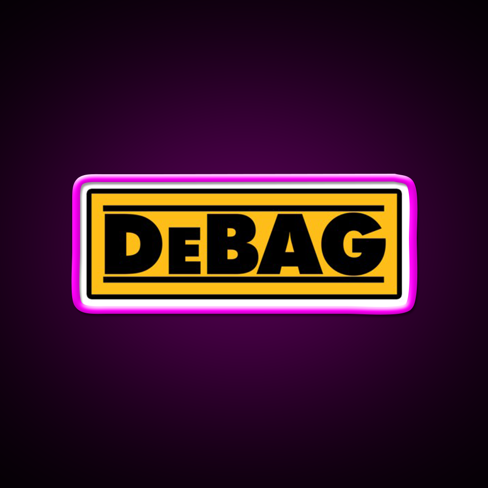 Debag Beer Bar Decor Led Neon Sign Rgb Color - LED neon sign close-up detail