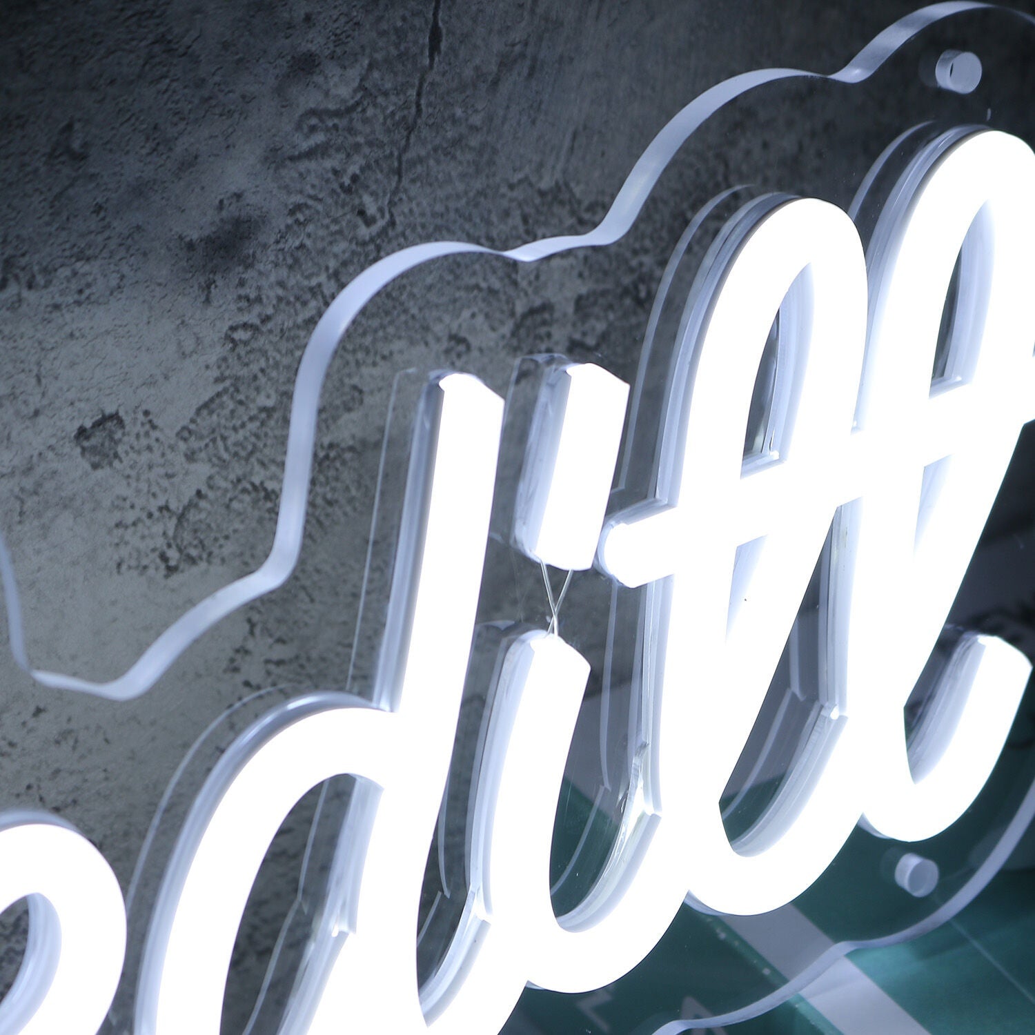 Debbienaileditt White Led Neon Sign - Shineneon