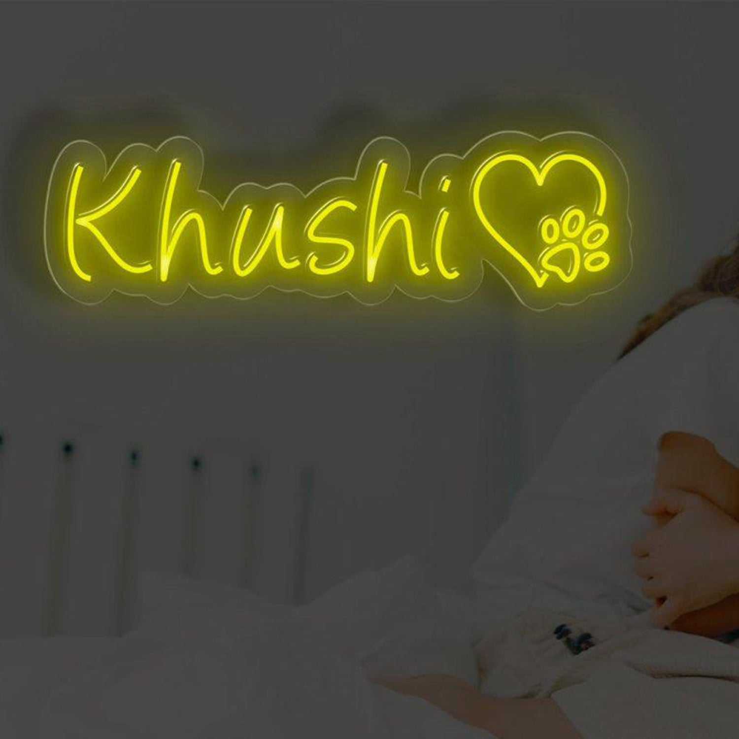 Decker Warm Glow Script Led Neon Sign Kids Room Wall Decor | Shineneon