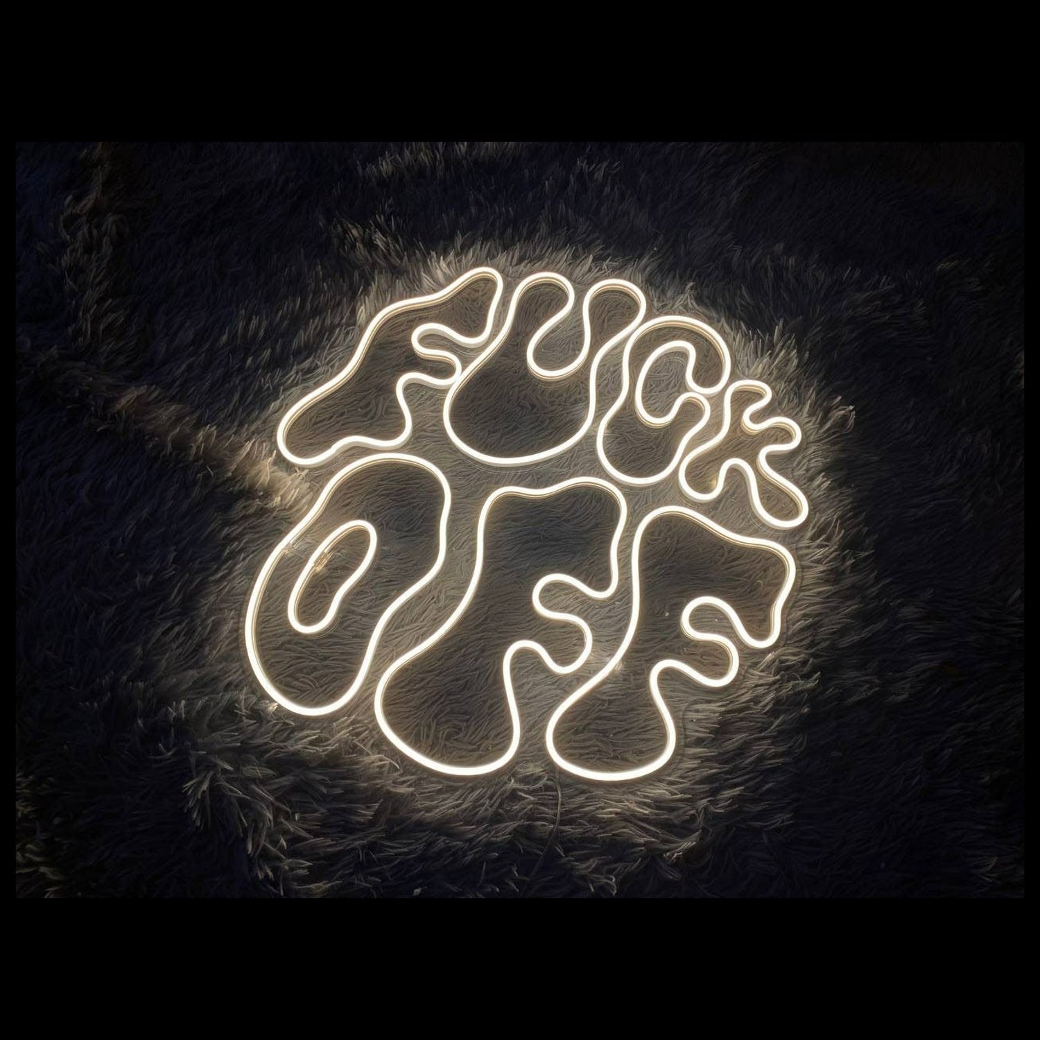 Decor Fck Off Custom Text Quote Led Neon Sign For Bars Home Ambiance | Shineneon