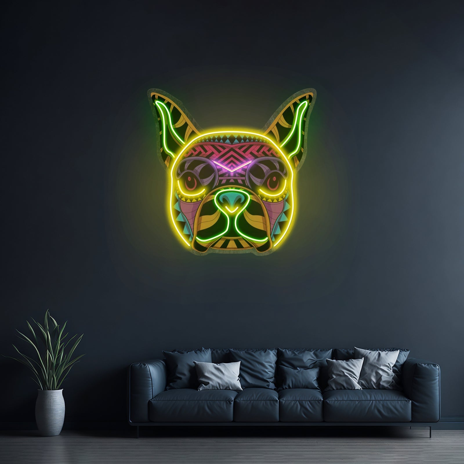 Decorative Dog Led Neon Sign Light Custom Led Signs - Shineneon