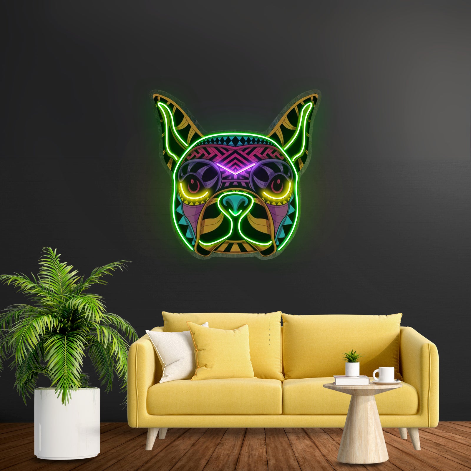 Decorative Dog Led Neon Sign Light Custom Led Signs