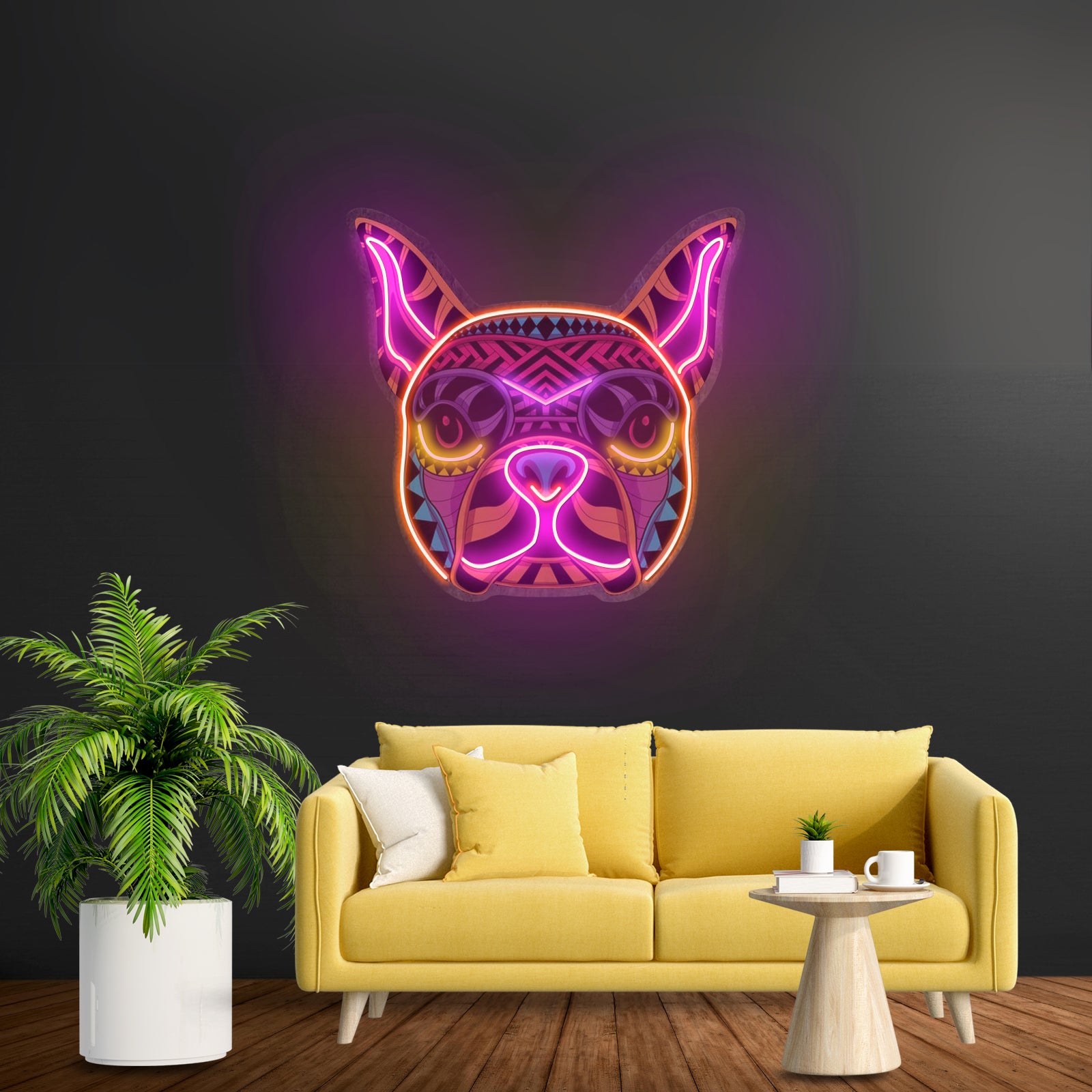Decorative Dog Led Neon Sign Light Custom Led Signs