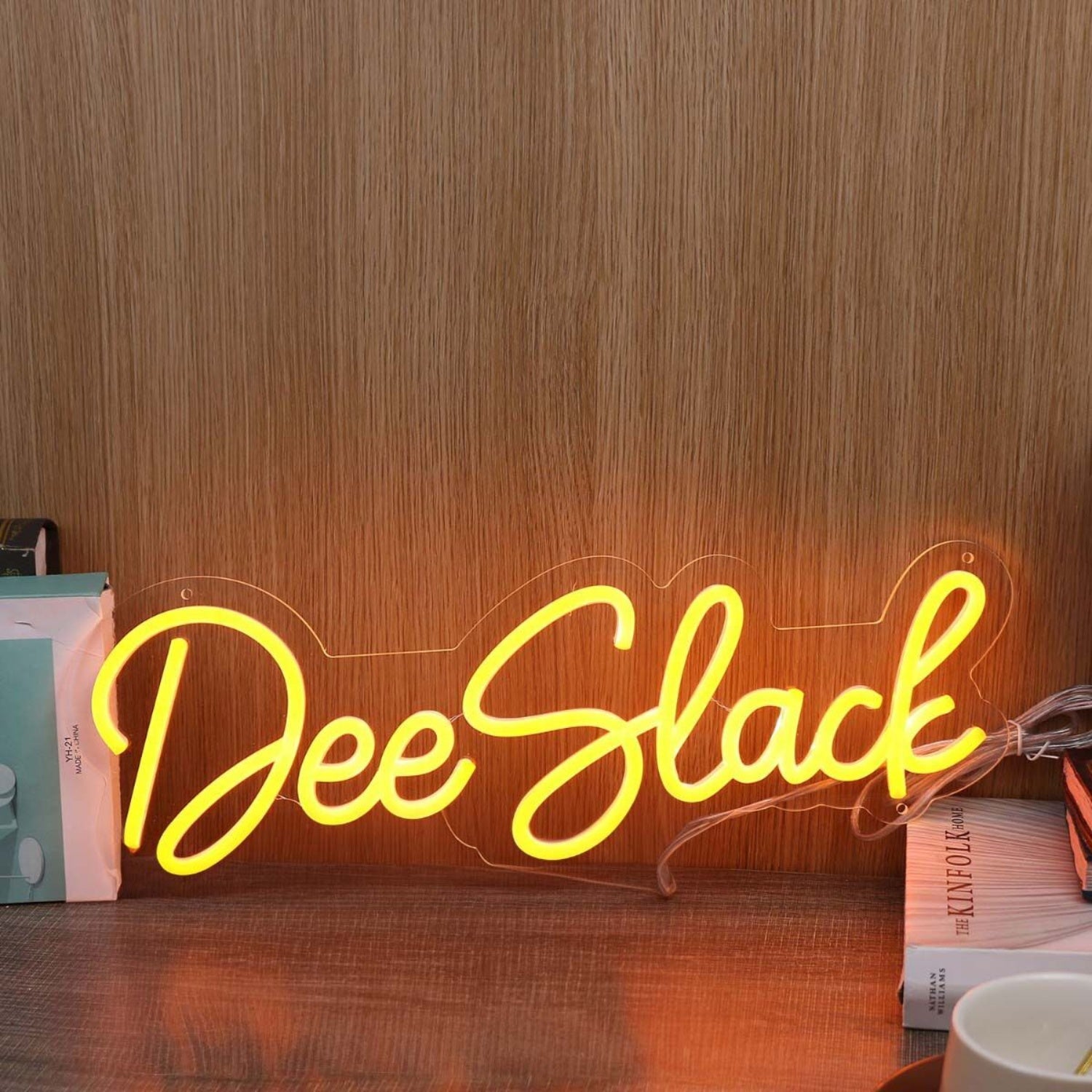 Dee Slack Yellow Led Neon Sign | Shineneon