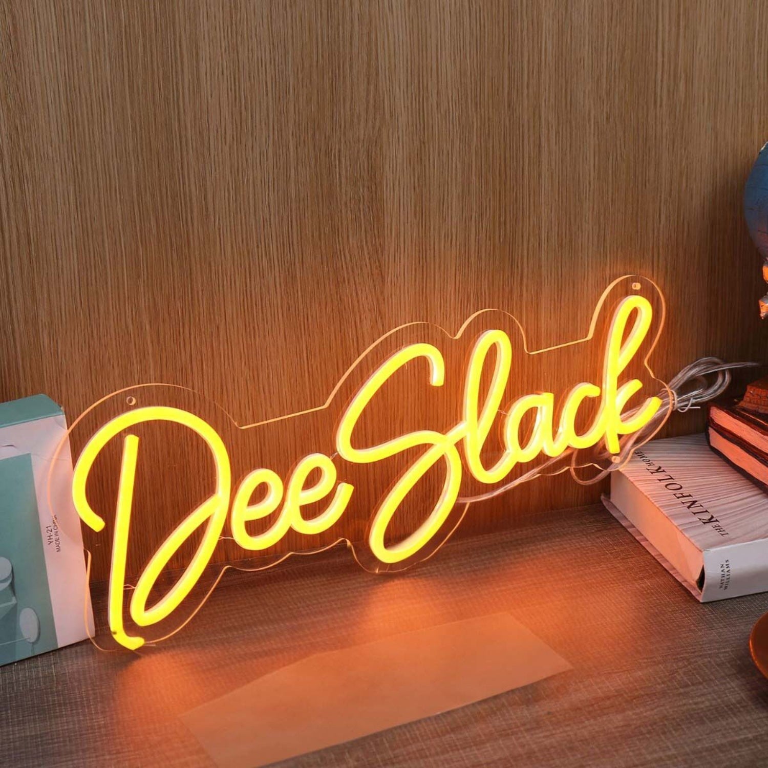 Dee Slack Yellow Led Neon Sign | Shineneon