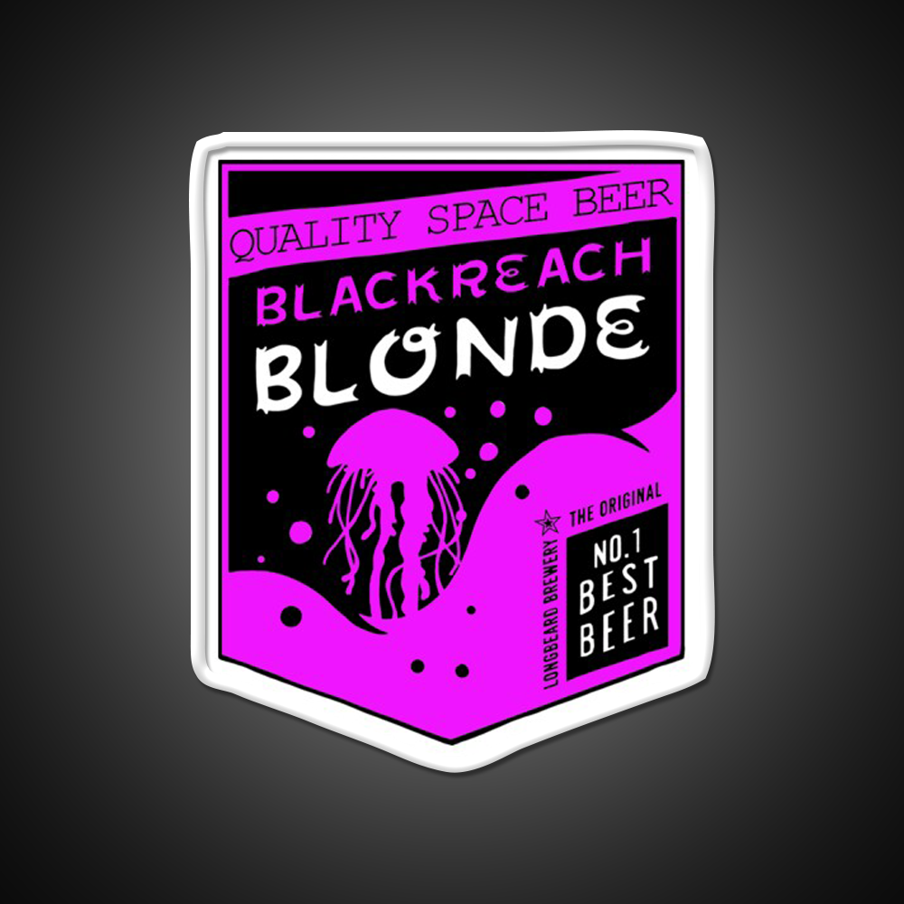 Deep Rock Galactic Blackreach Beer Logo Beer Bar Decor Led Neon Sign Rgb Color - LED neon sign view 11