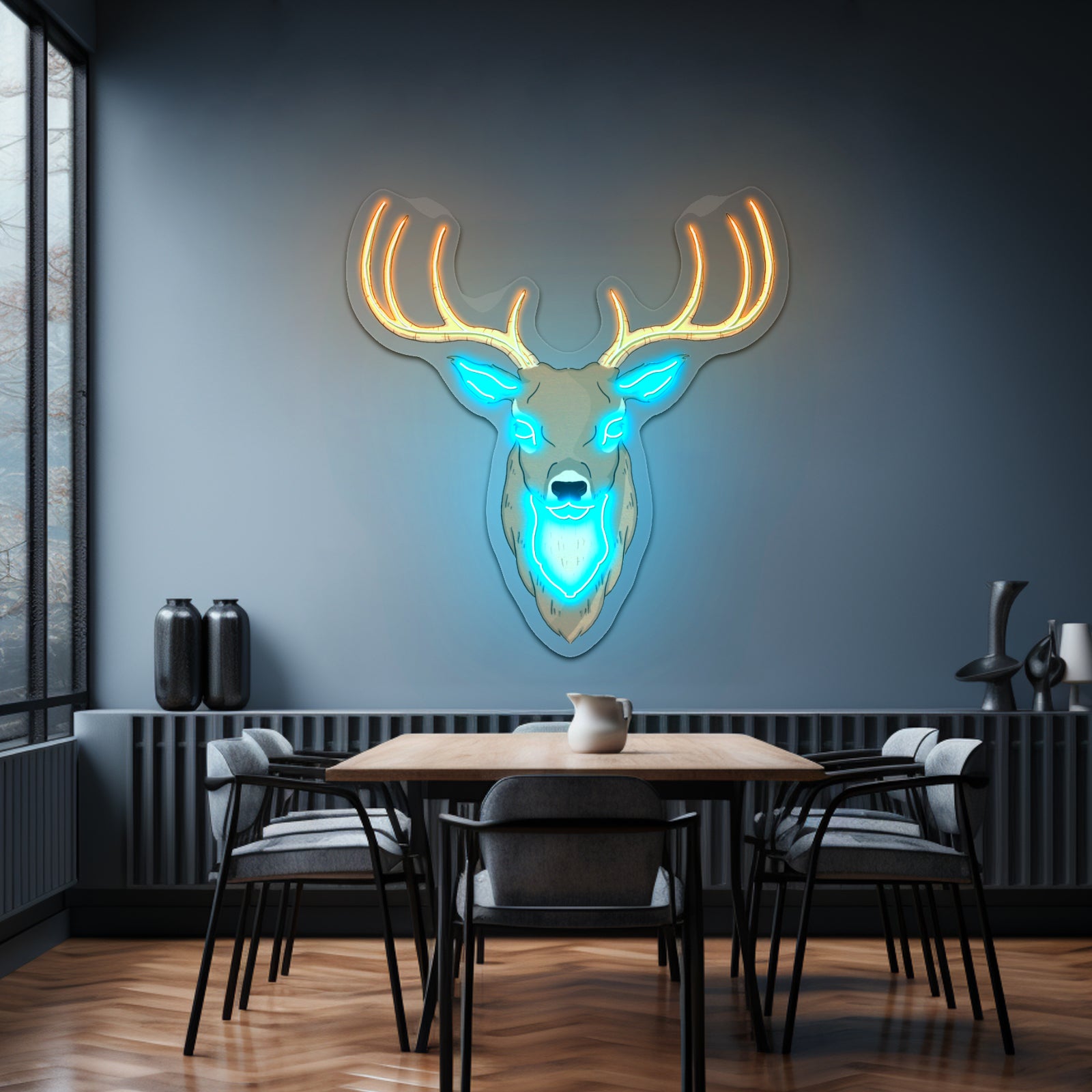 Deer Fall Neon Signs For Outdoor Neon Signs