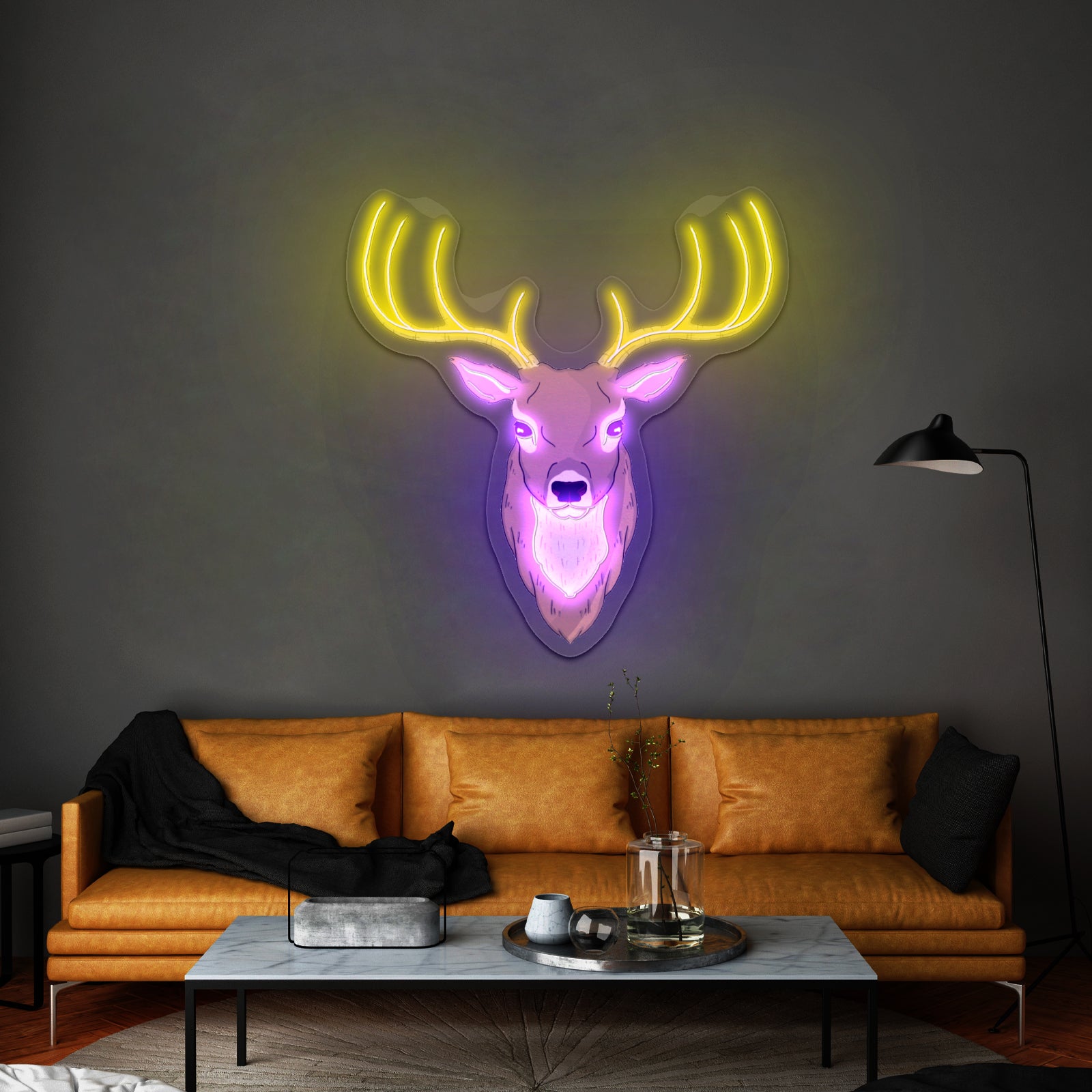 Deer Fall Neon Signs For Outdoor Neon Signs