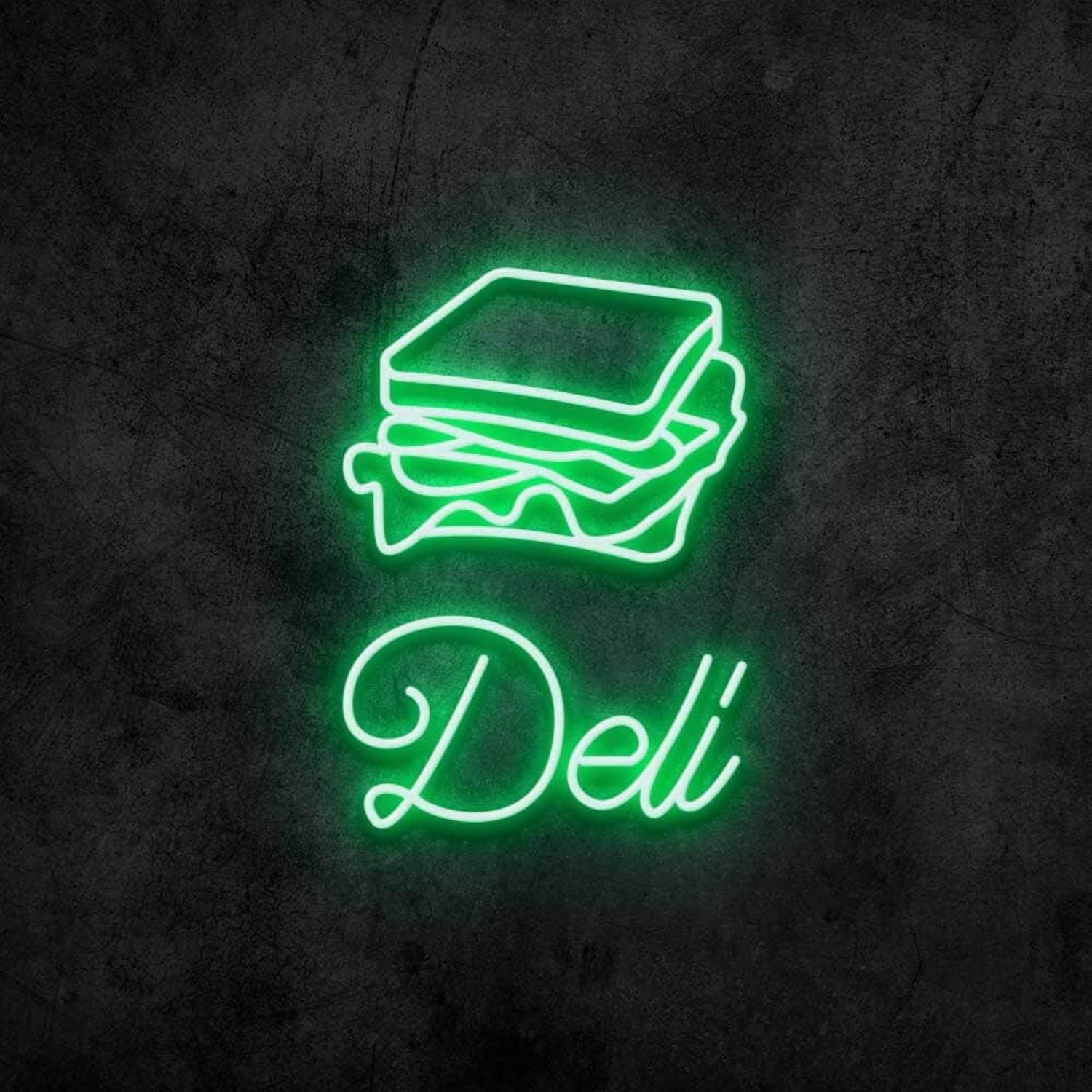 Deli Sandwich Led Neon Sign For Food Lovers And Cafes | Shineneon