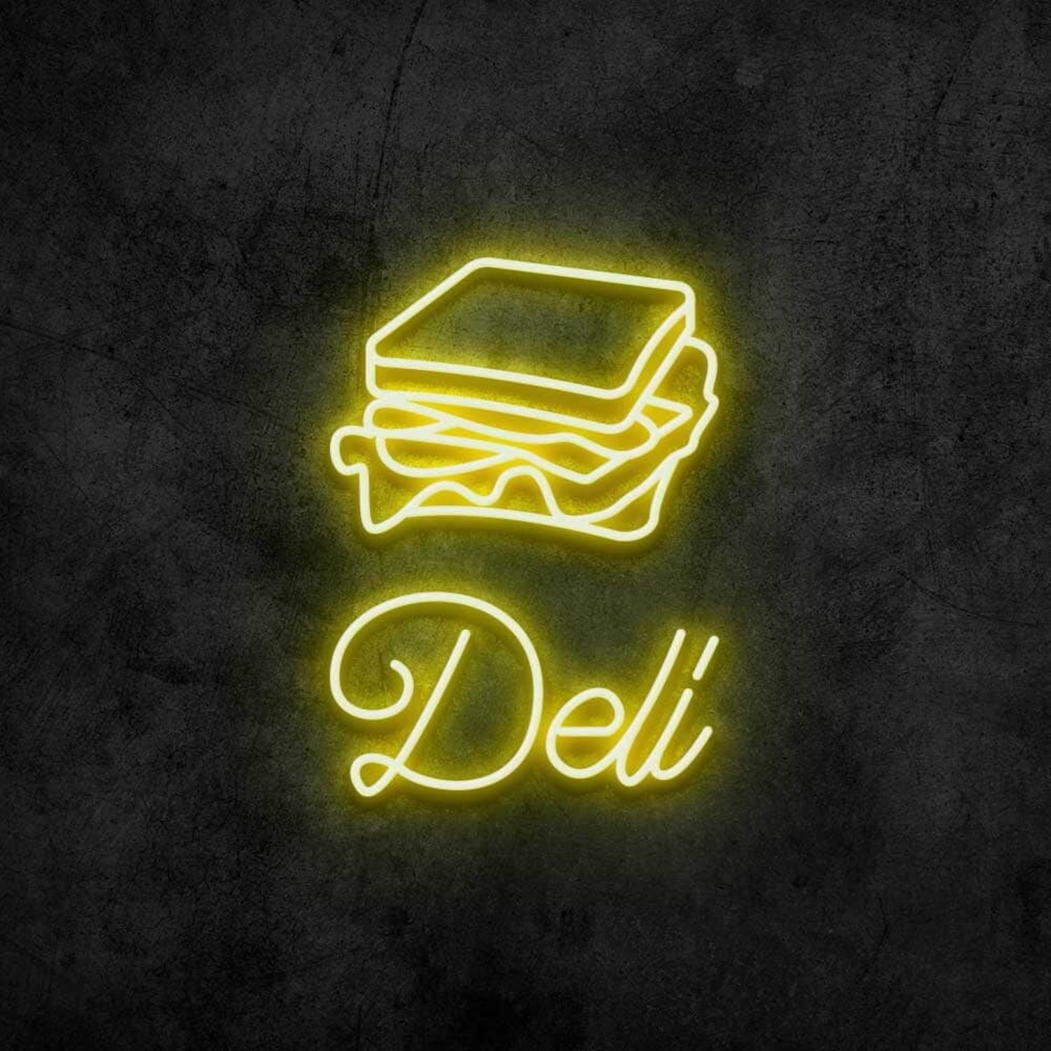 Deli Sandwich Led Neon Sign For Food Lovers And Cafes | Shineneon