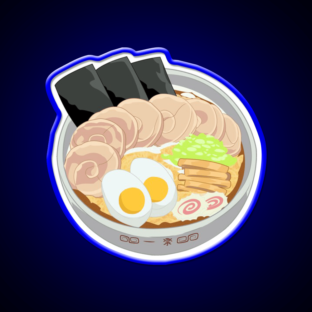 Delicious Anime Ramen Snack Food Led Neon Sign Rgb Color - Shineneon