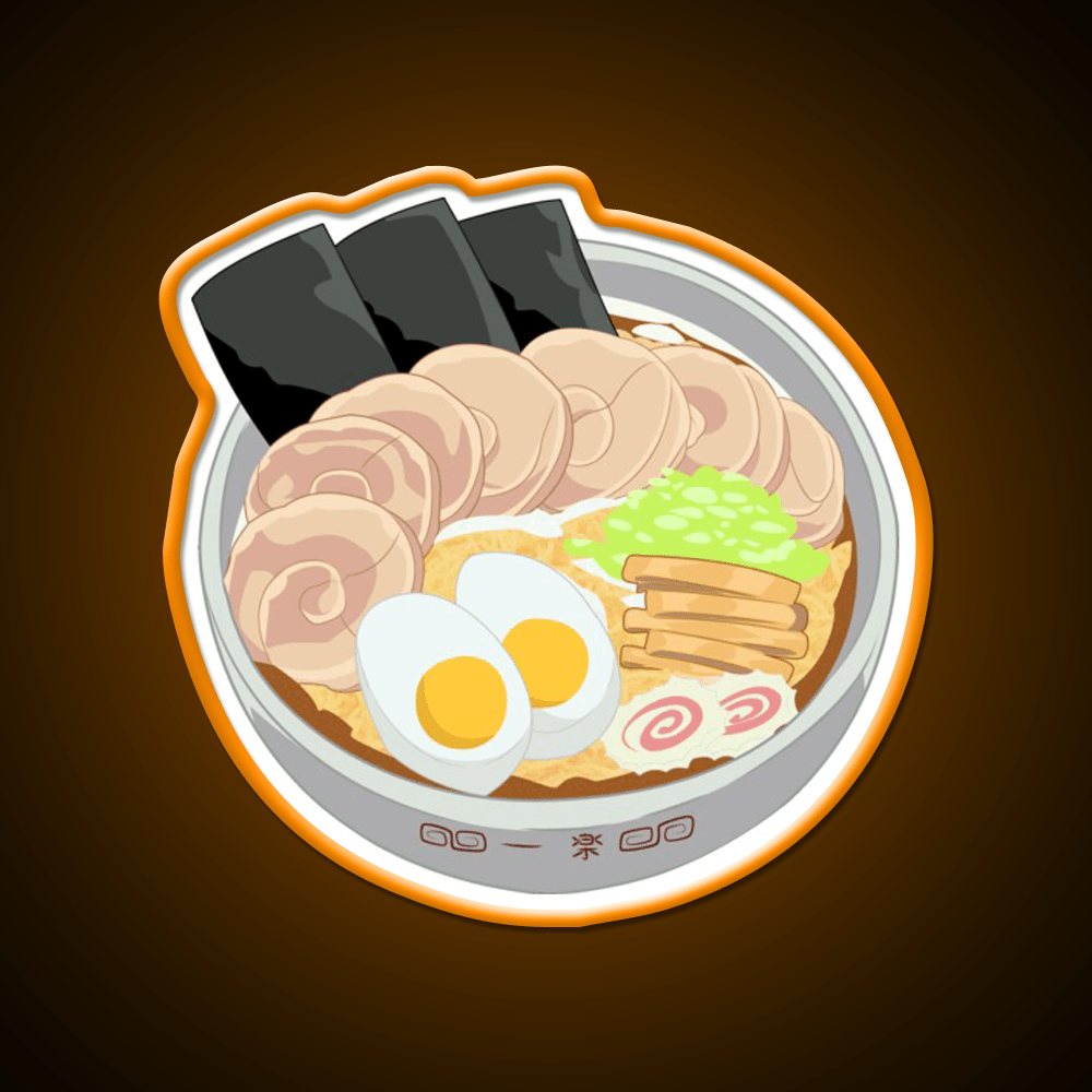 Delicious Anime Ramen Snack Food Led Neon Sign Rgb Color - Shineneon