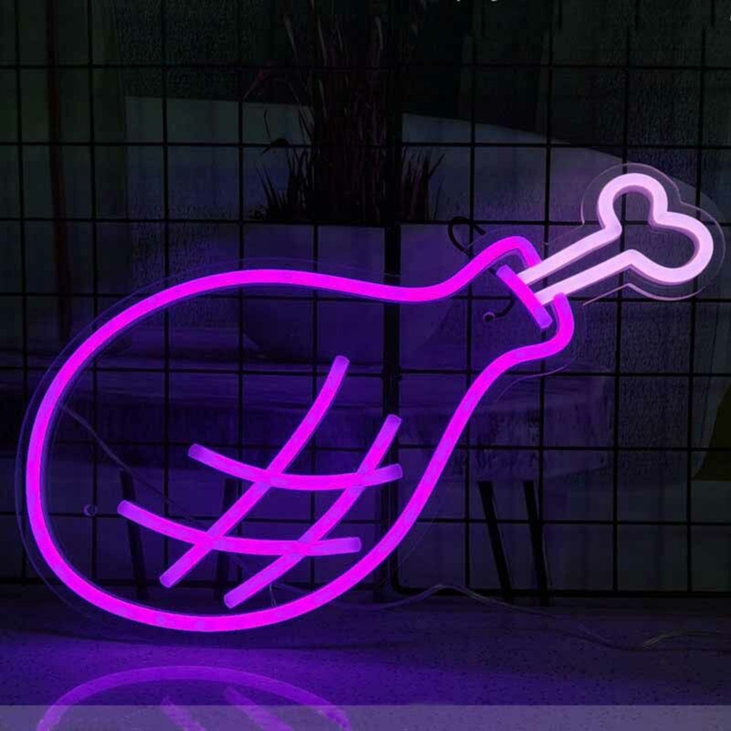 Delicious Large Drumstick Led Neon Sign | Shineneon