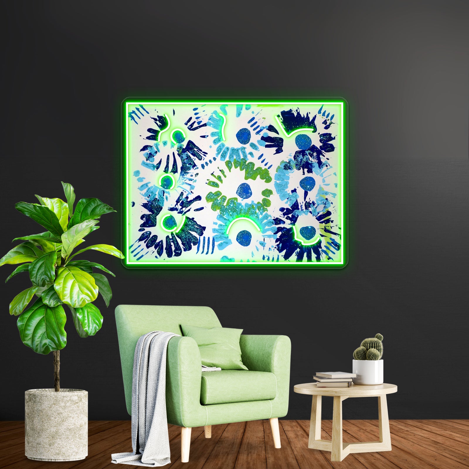 Delightful Blues Wall Artwork Neon Signs | Shineneon